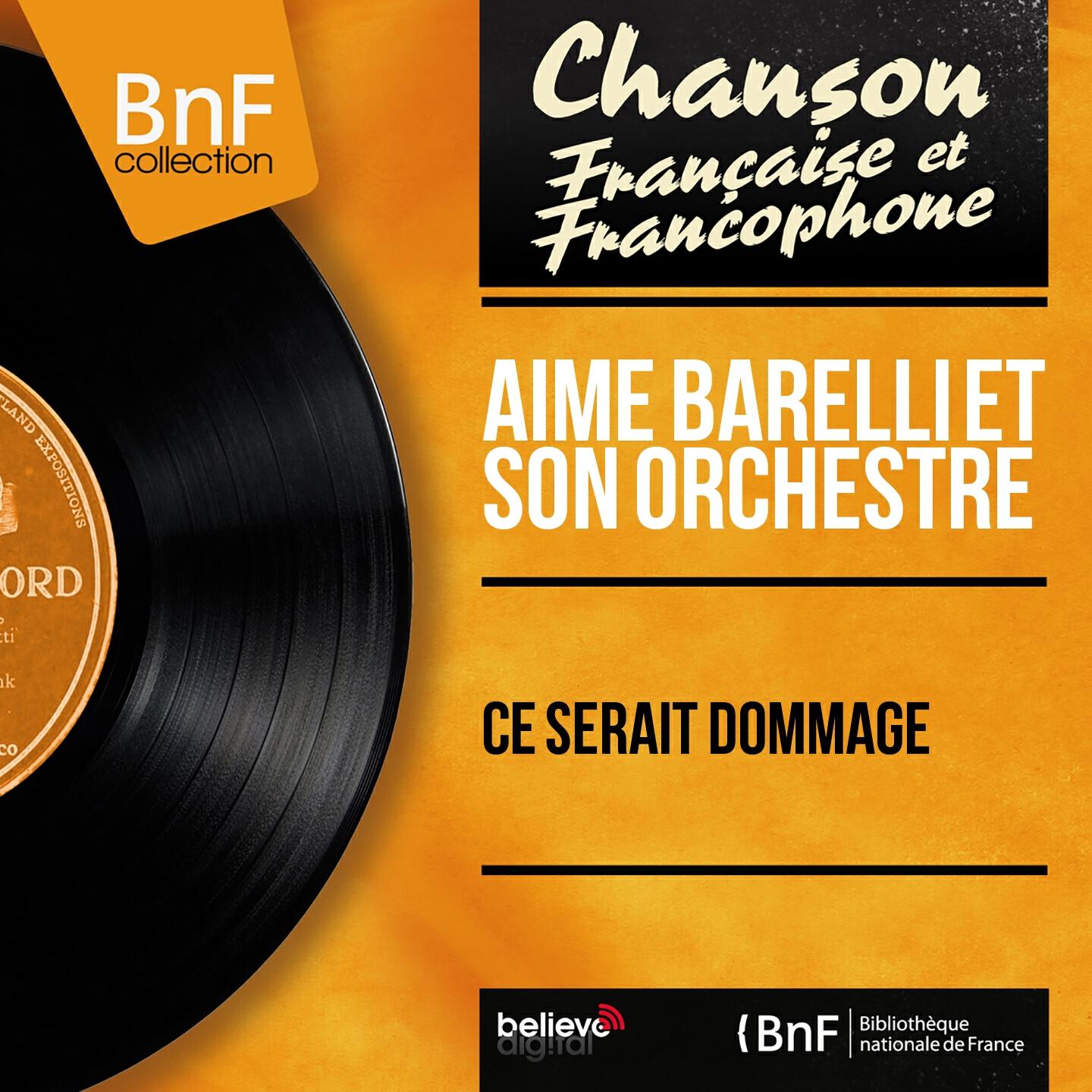 Релиз Ce serait dommage (Mono Version)