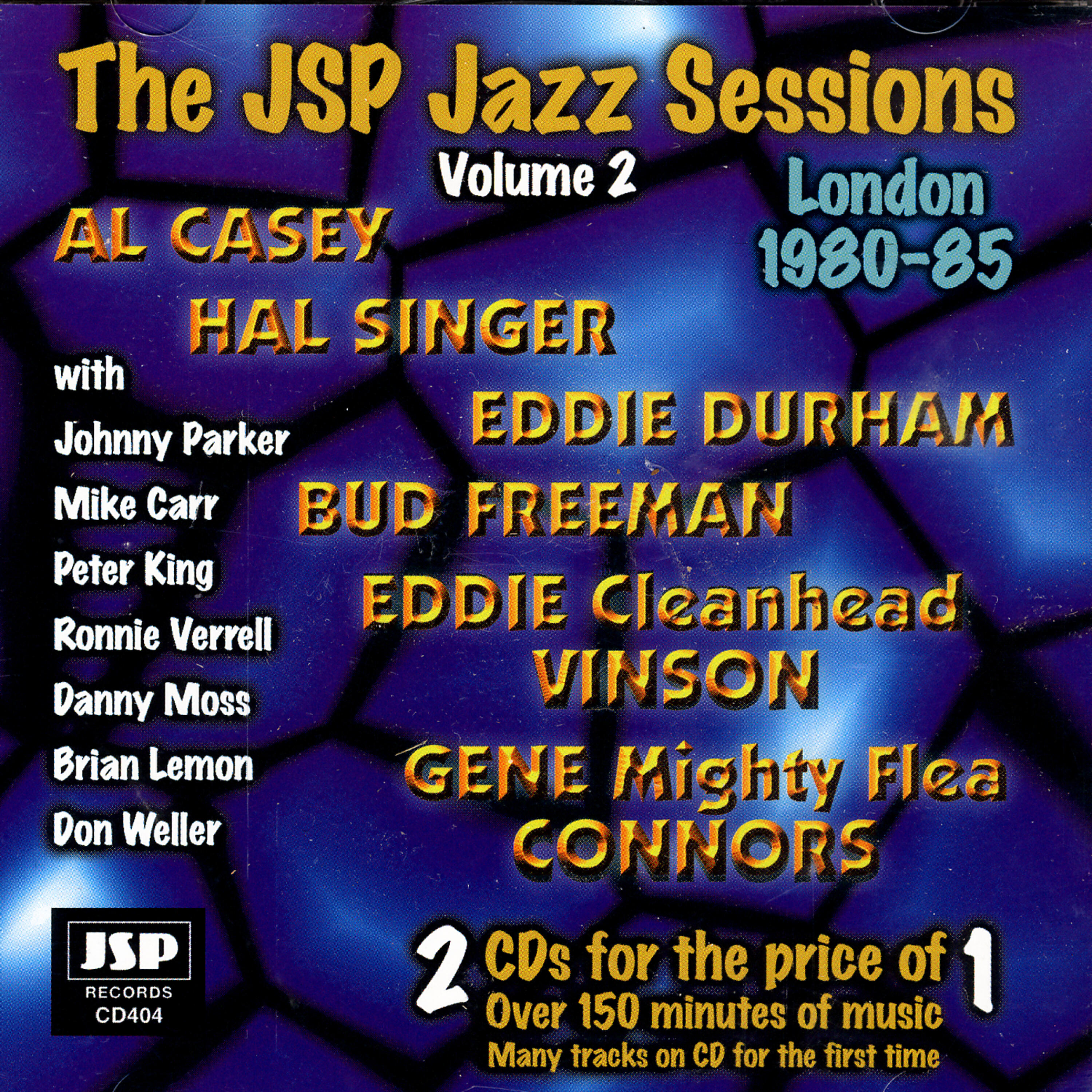 Постер альбома The JSP Jazz Sessions Vol. 2 - London 1980-85