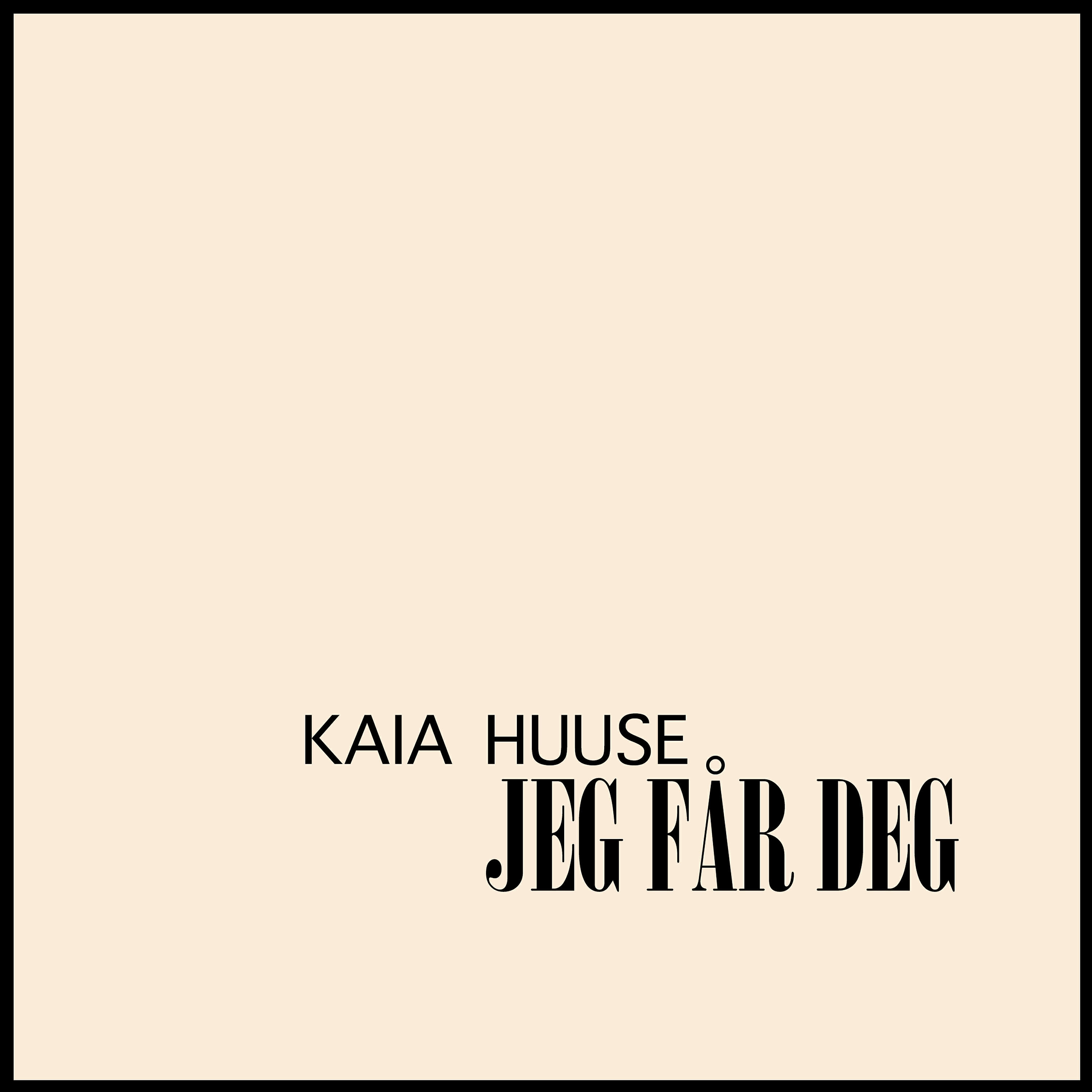 Релиз Jeg får deg