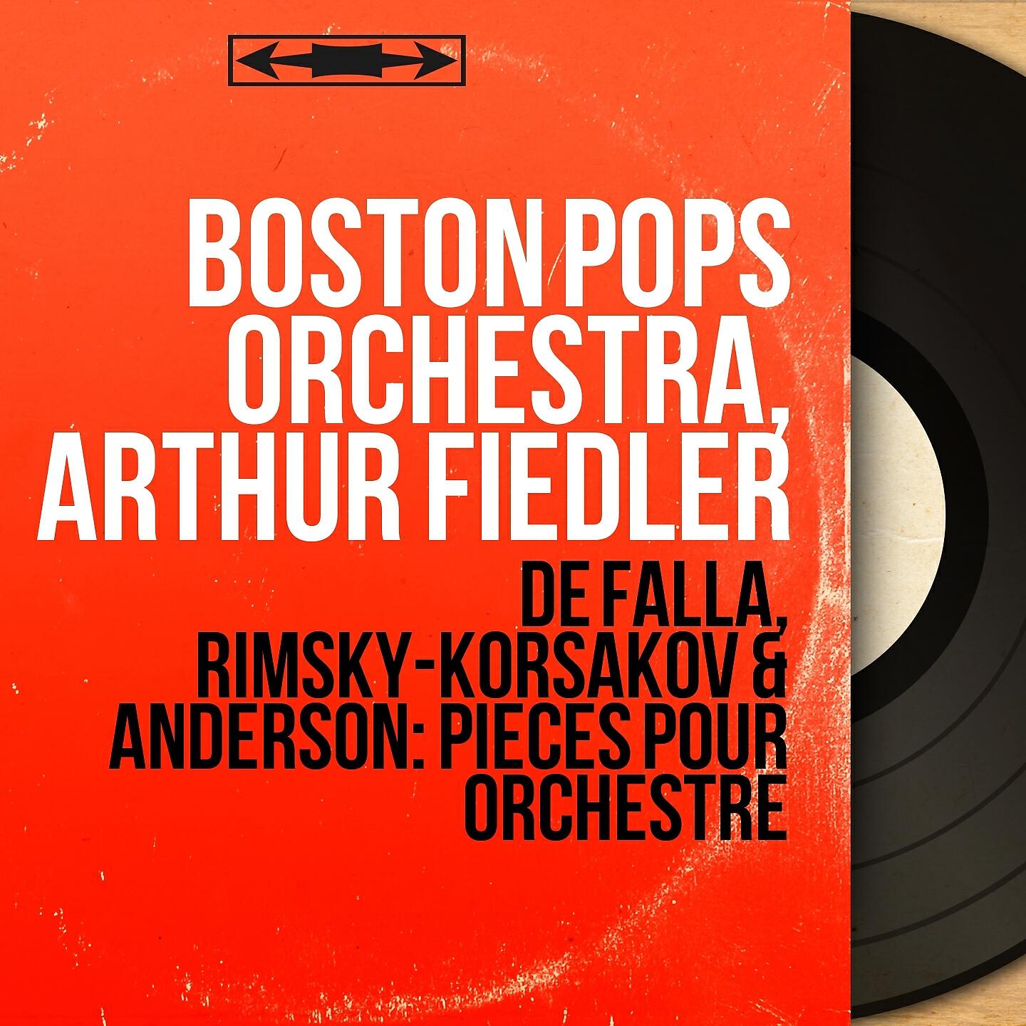 Релиз De Falla, Rimsky-Korsakov & Anderson: Pièces pour orchestre