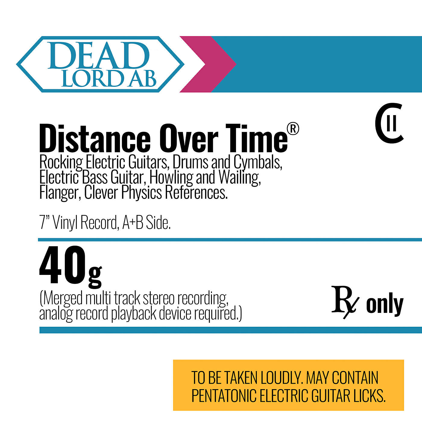 Релиз Distance Over Time