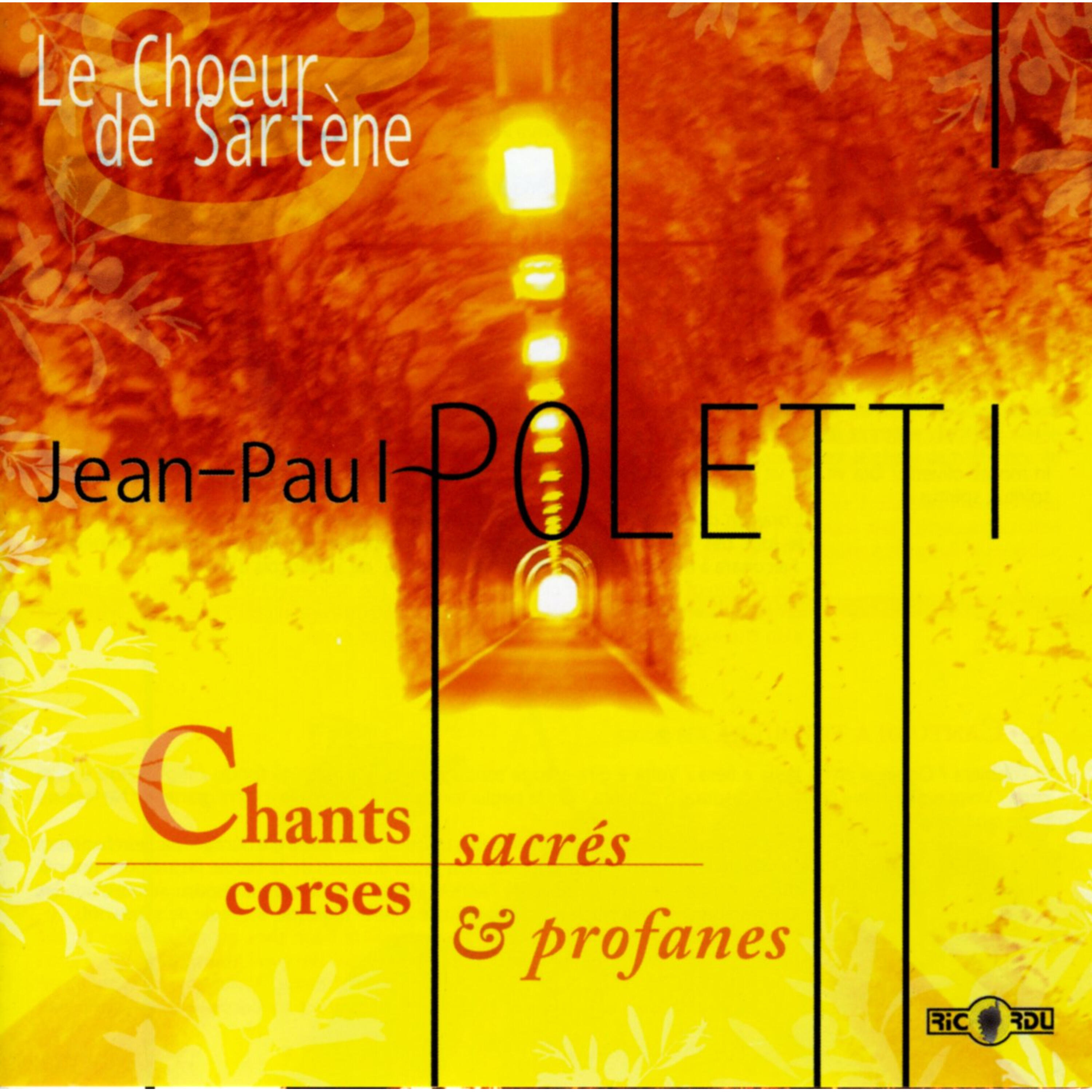 Релиз Chants Corses Sacrés et Profanes