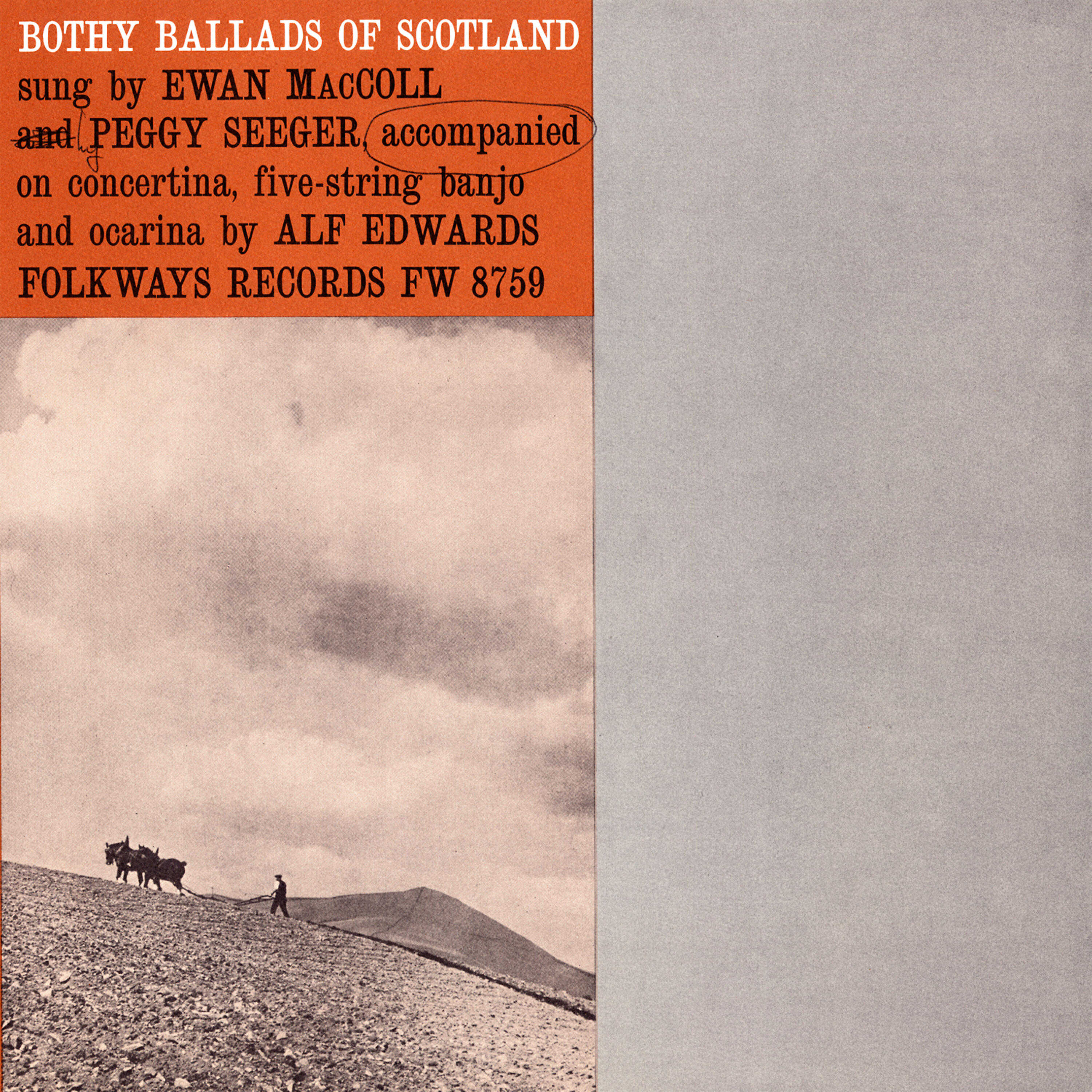 Релиз Bothy Ballads of Scotland