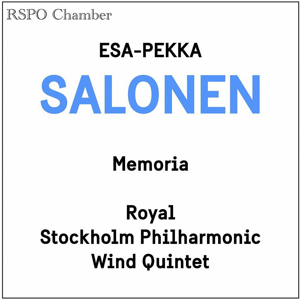 Релиз Esa-Pekka Salonen: Memoria