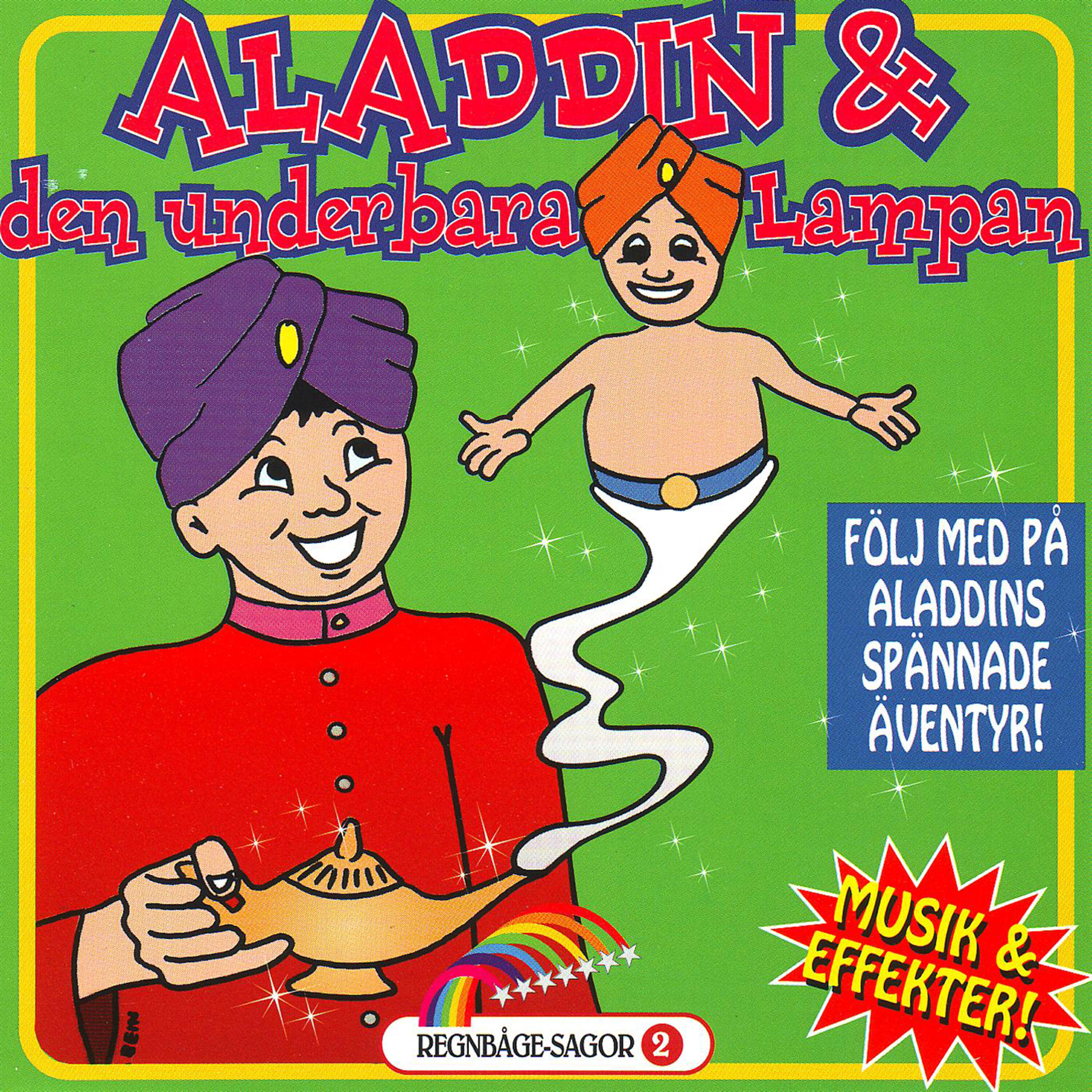 Релиз Regnbågesagor - Aladdin & Den Underbara Lampan