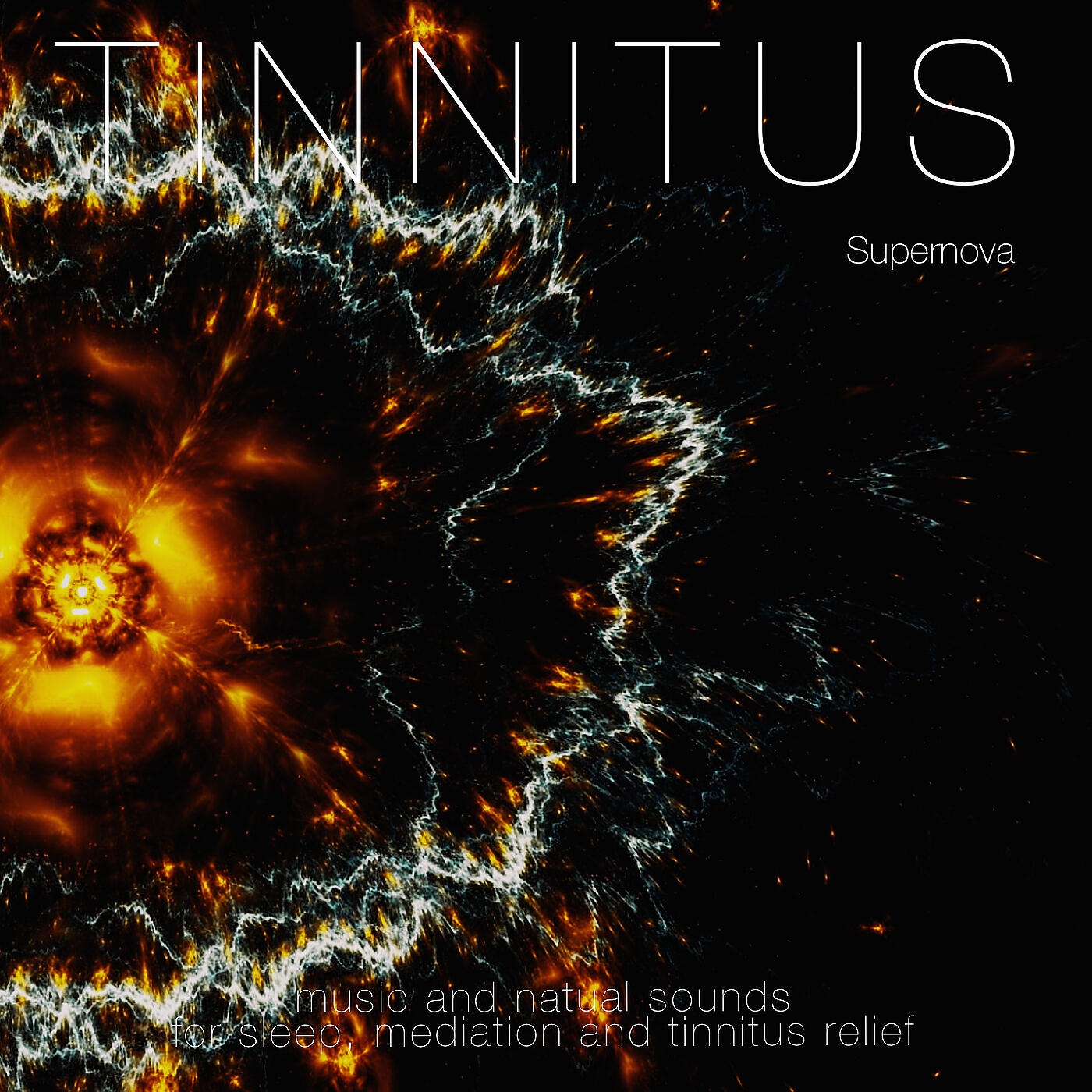 Релиз Supernova Music and Natual Sounds for Sleep, Mediation and Tinnitus Relief