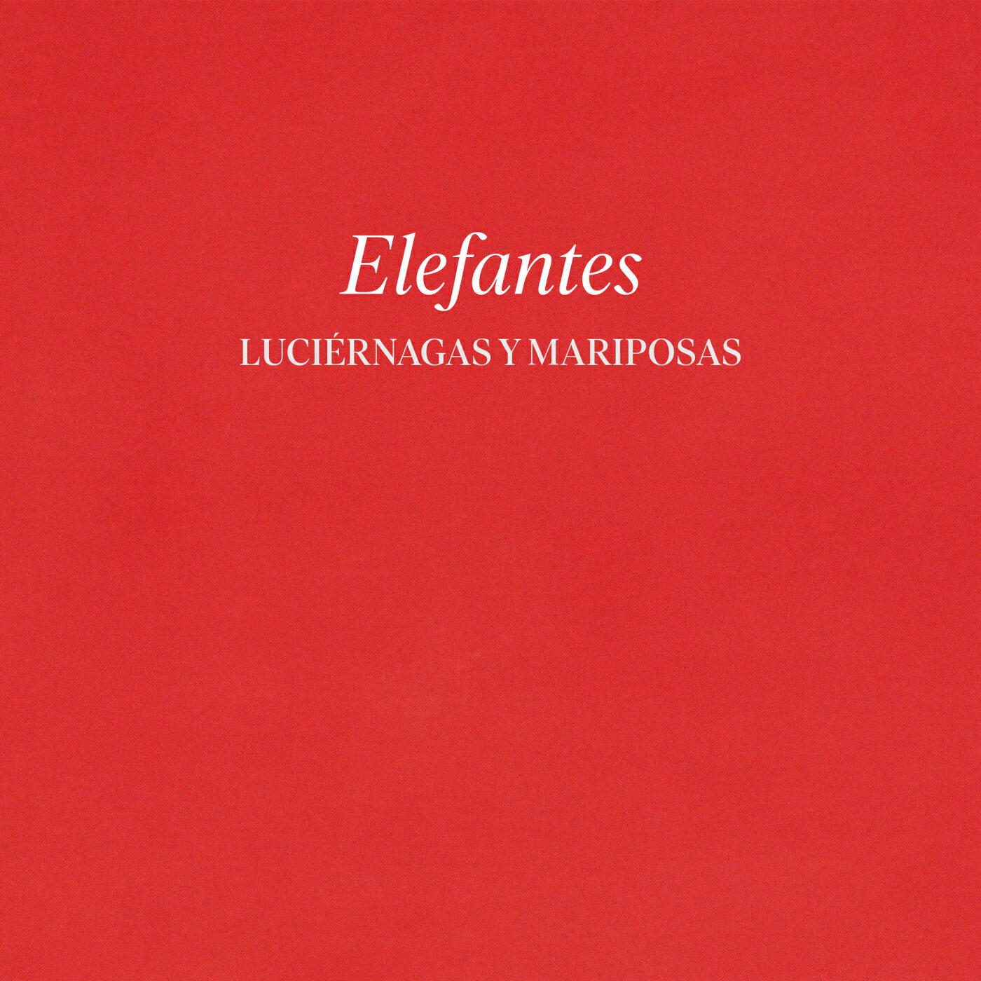 Релиз Luciérnagas y mariposas