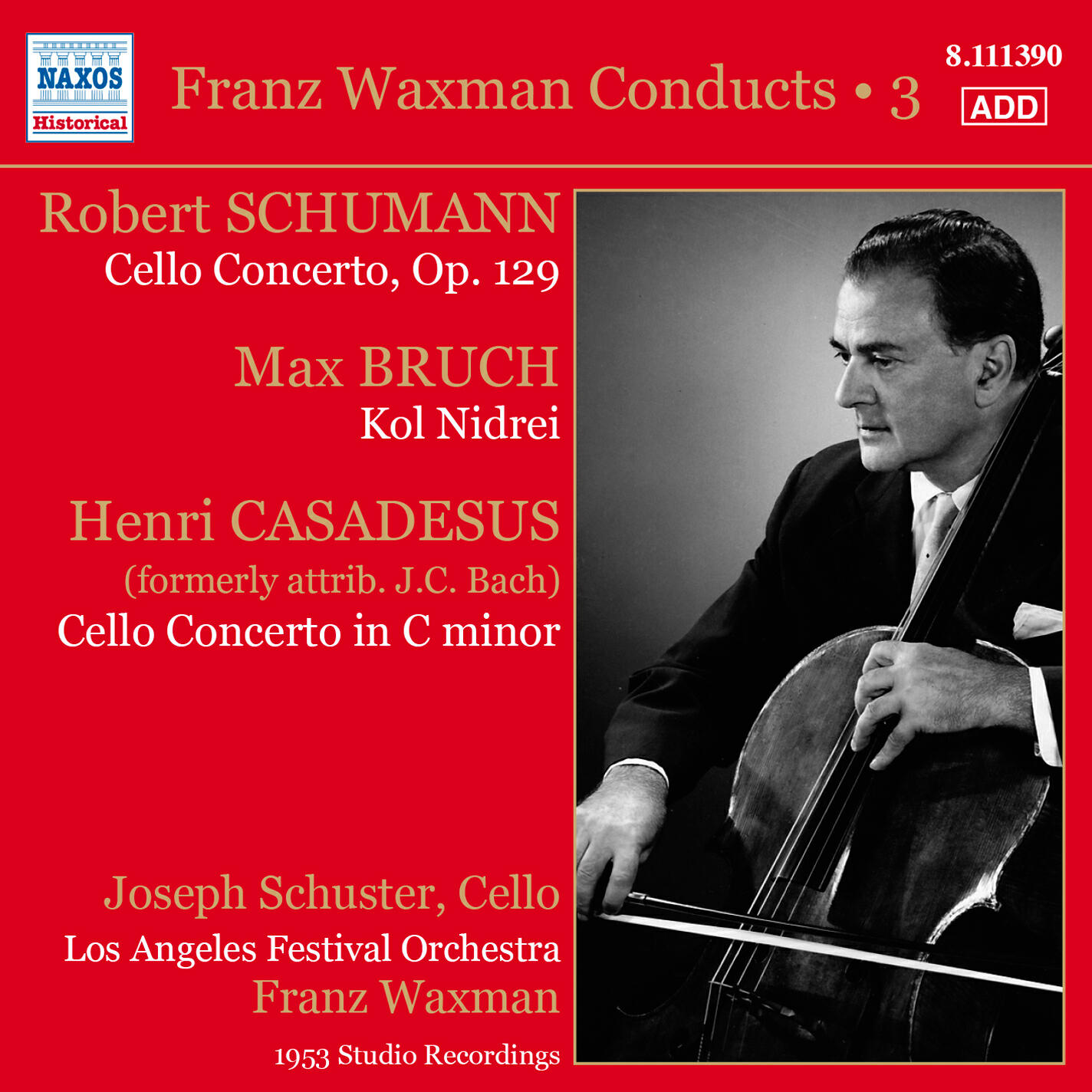 Релиз Franz Waxman Conducts, Vol. 3