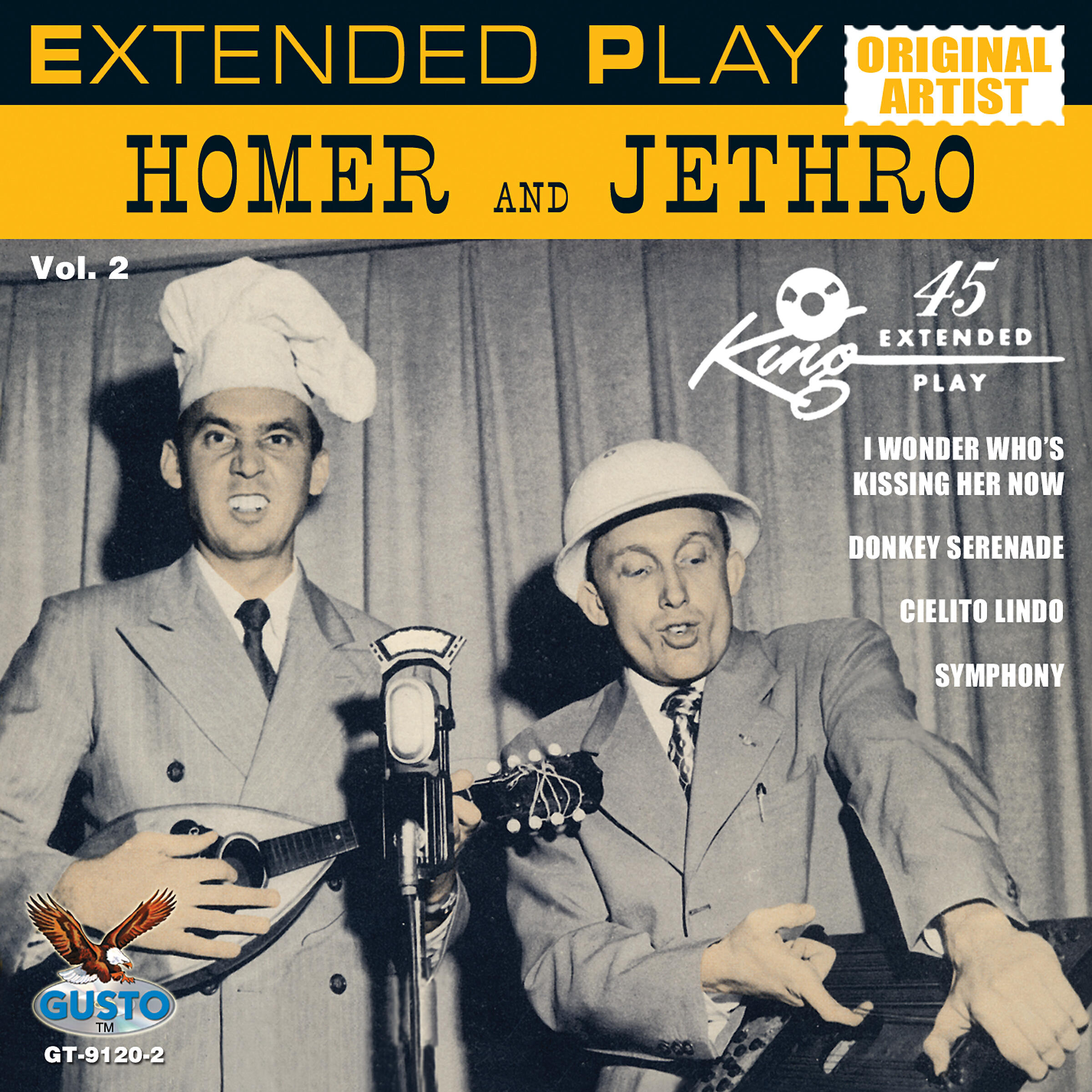 Релиз Homer and Jethro - Extended Play - Vol. 2