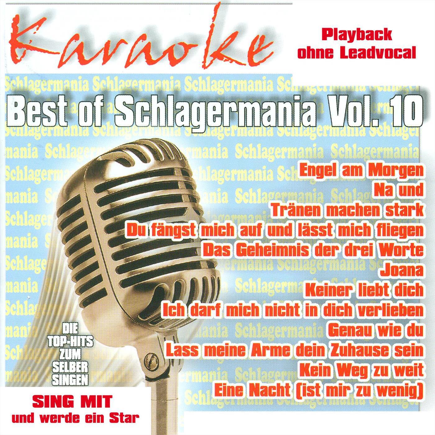 Релиз Best of Schlagermania Vol.10 - Karaoke