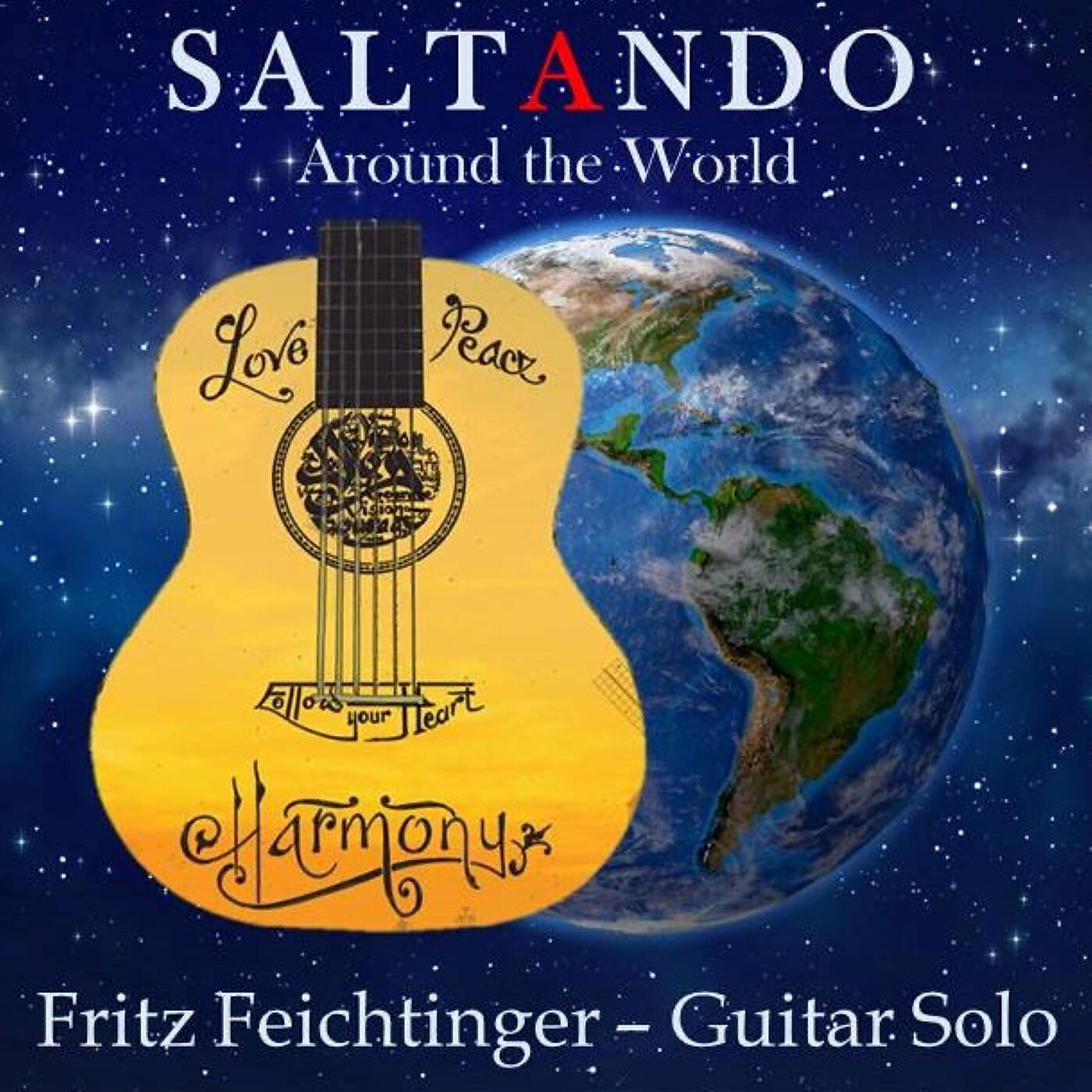 Релиз Saltando Around the World (Guitar Solo with Love Peace Harmony)