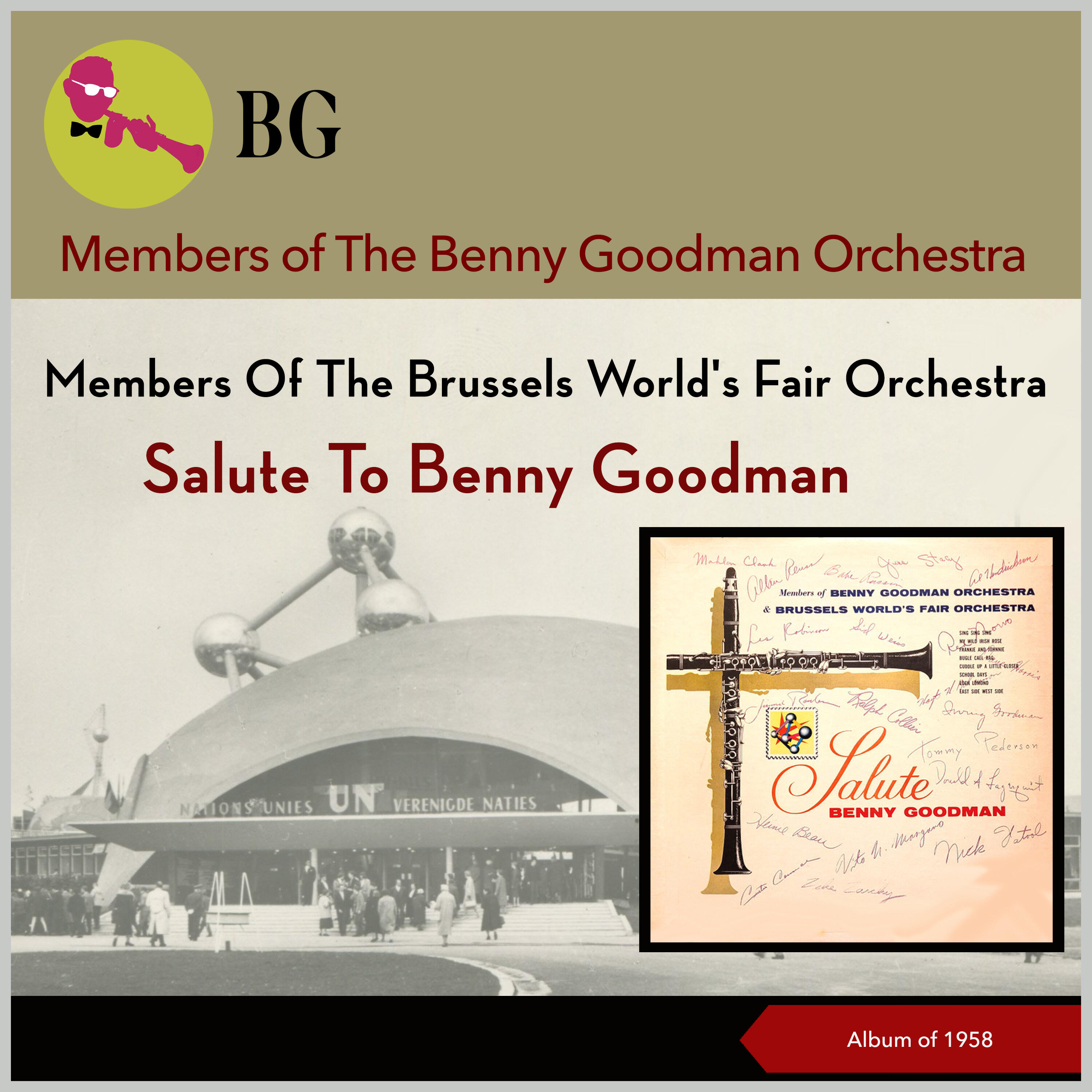 Members Of The Brussels World's Fair Orchestra