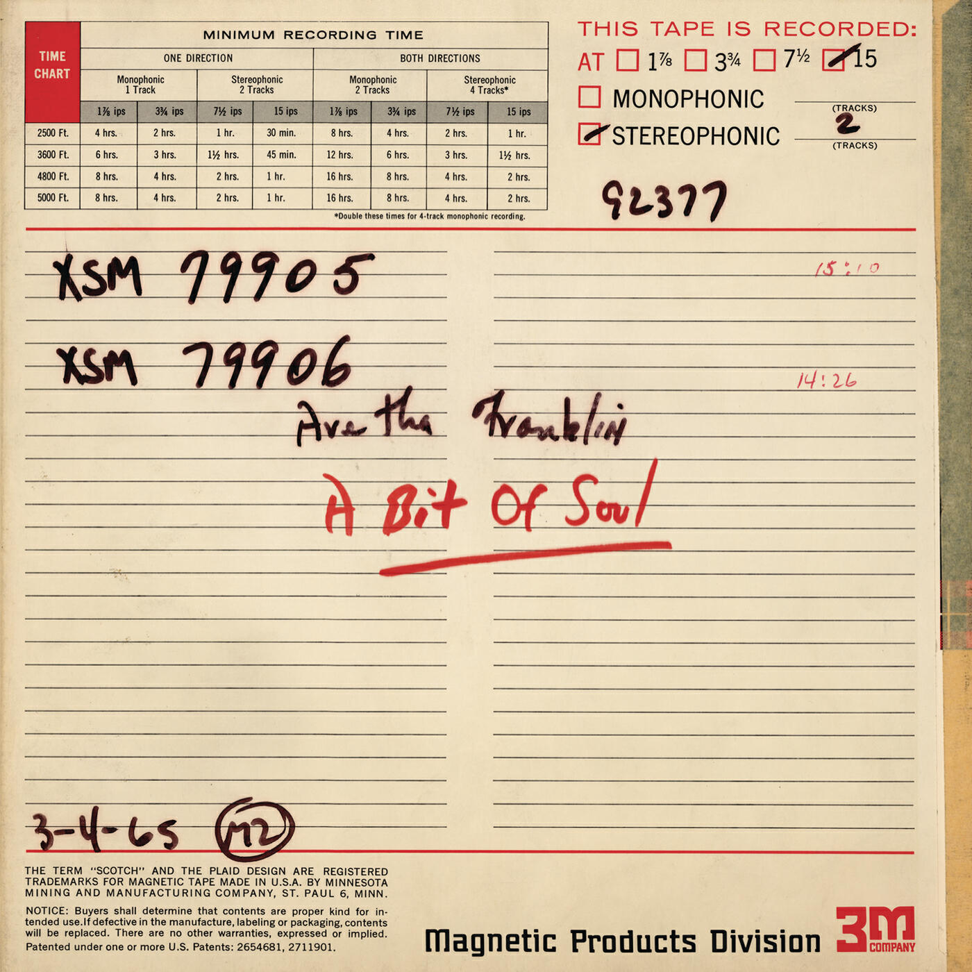 Релиз A Bit Of Soul