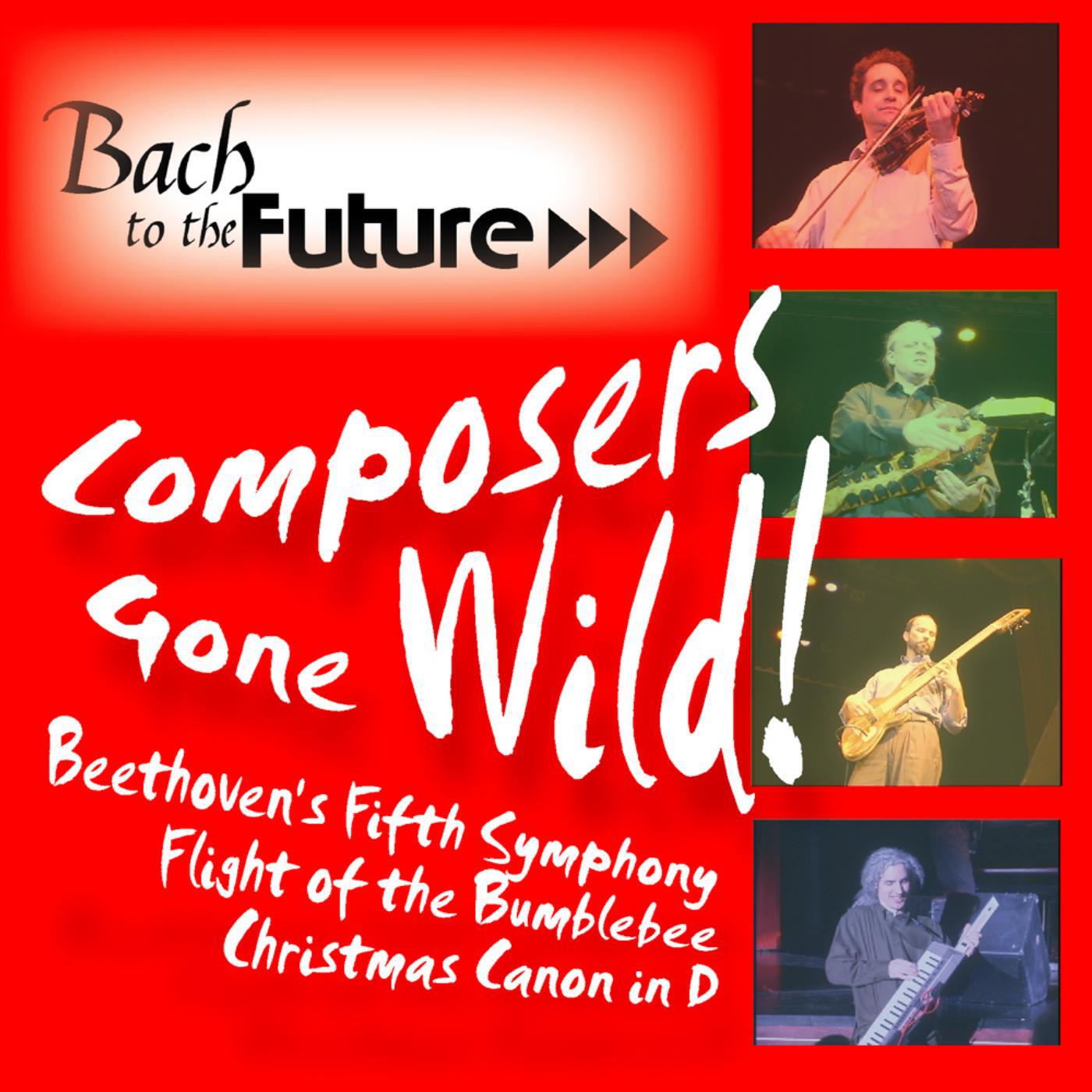Постер альбома Composers Gone Wild: Beethoven's Fifth, Flight of the Bumblebee, Christmas Canon in D
