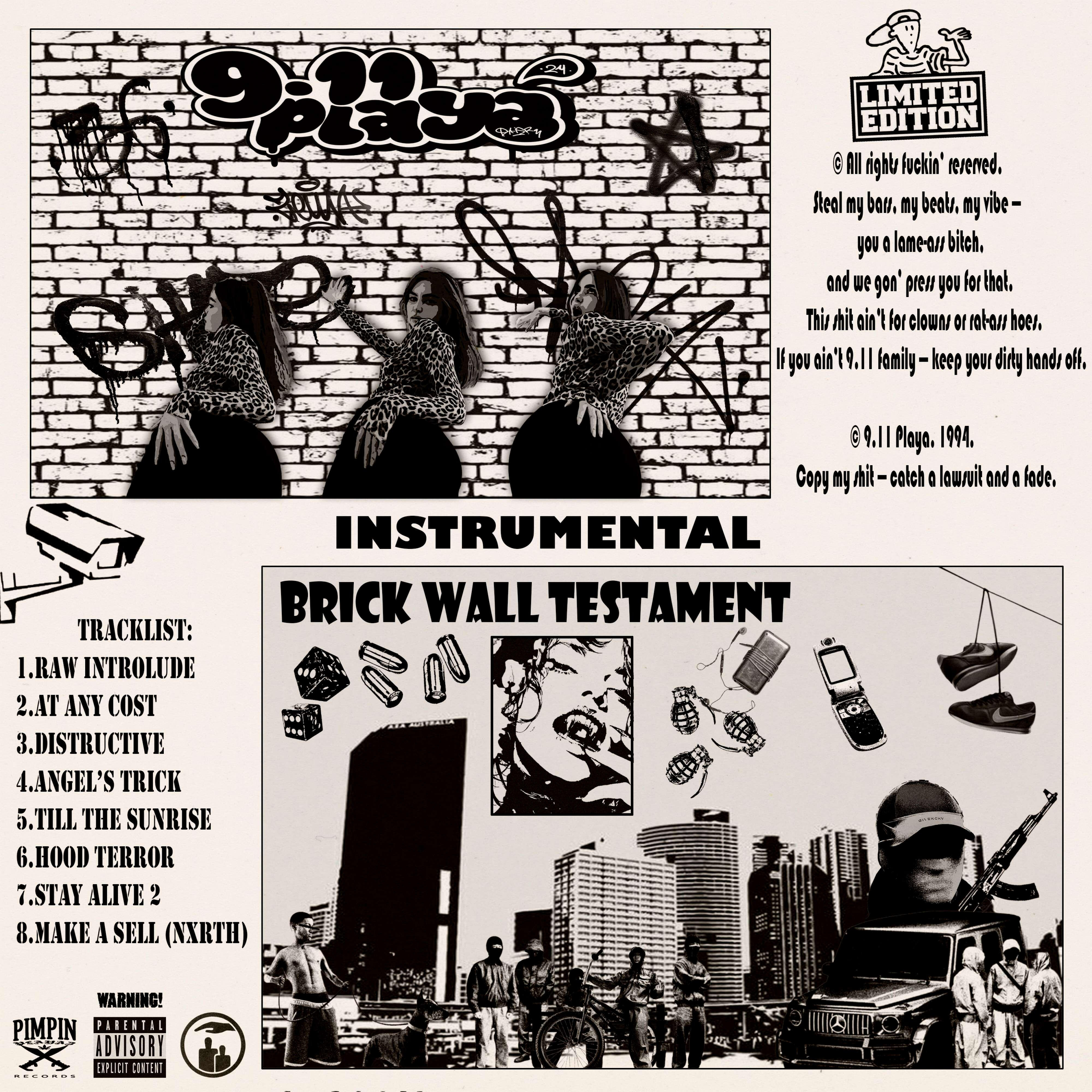 Релиз BRICK WALL TESTAMENT