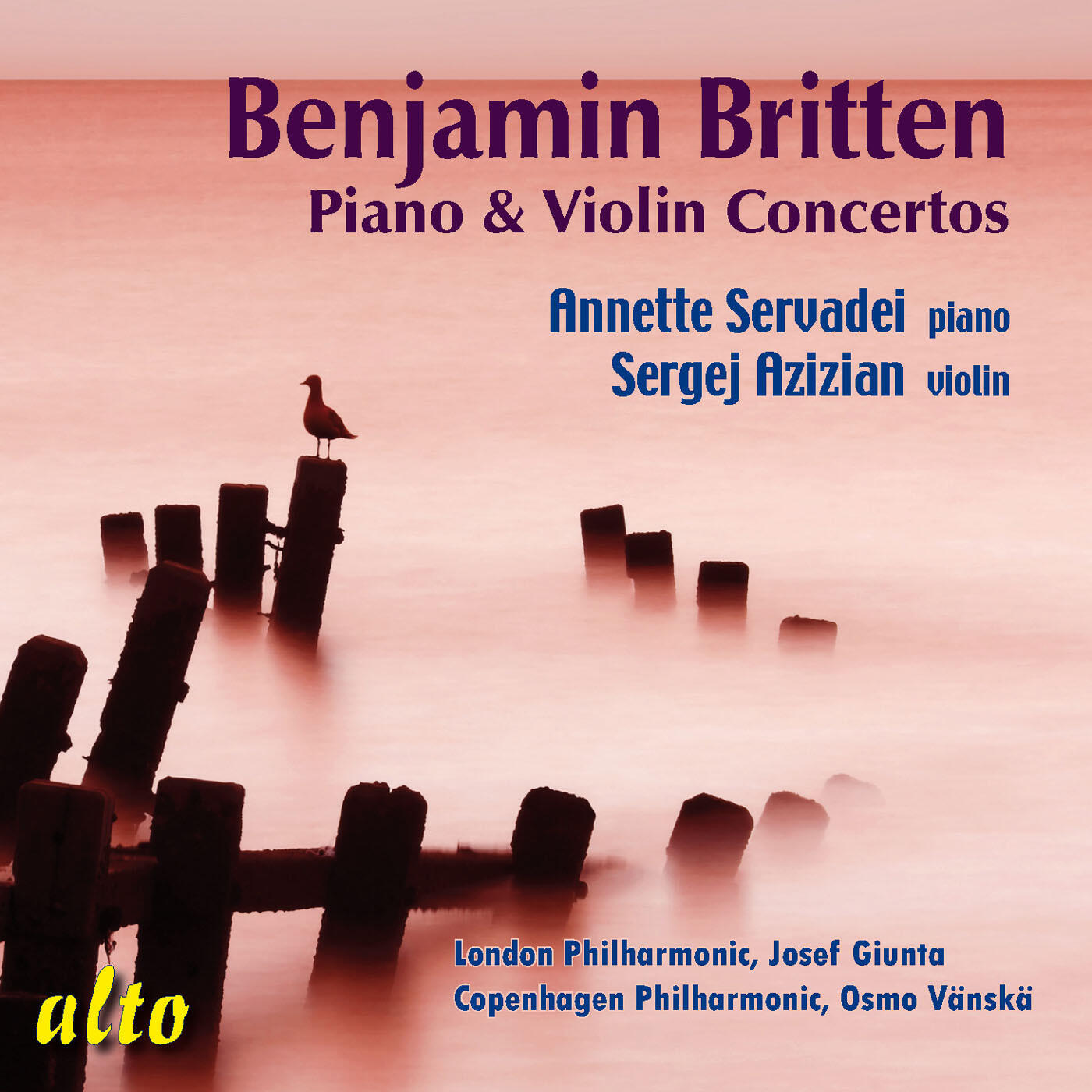 Релиз BRITTEN: Piano & Violin Concertos