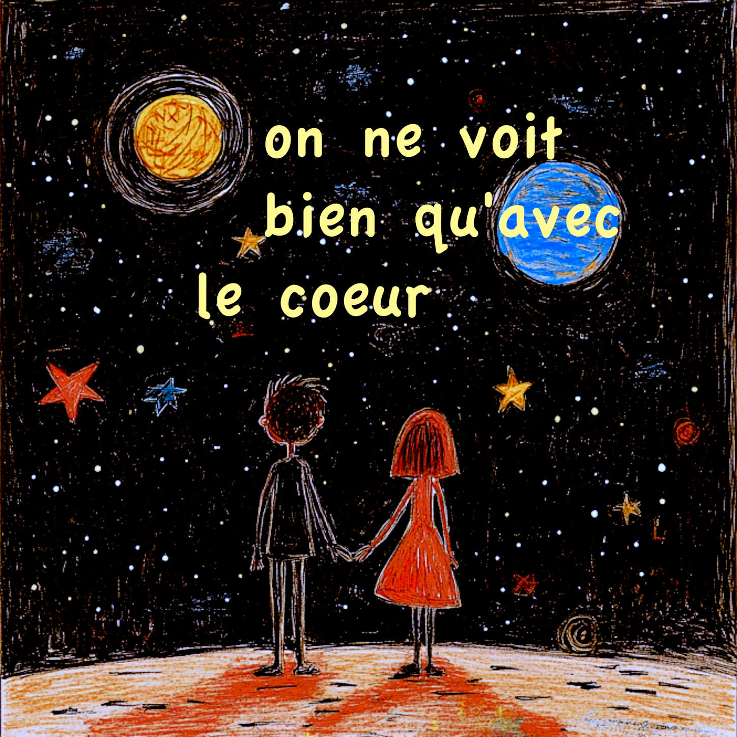 Релиз On ne voit bien qu'avec le coeur