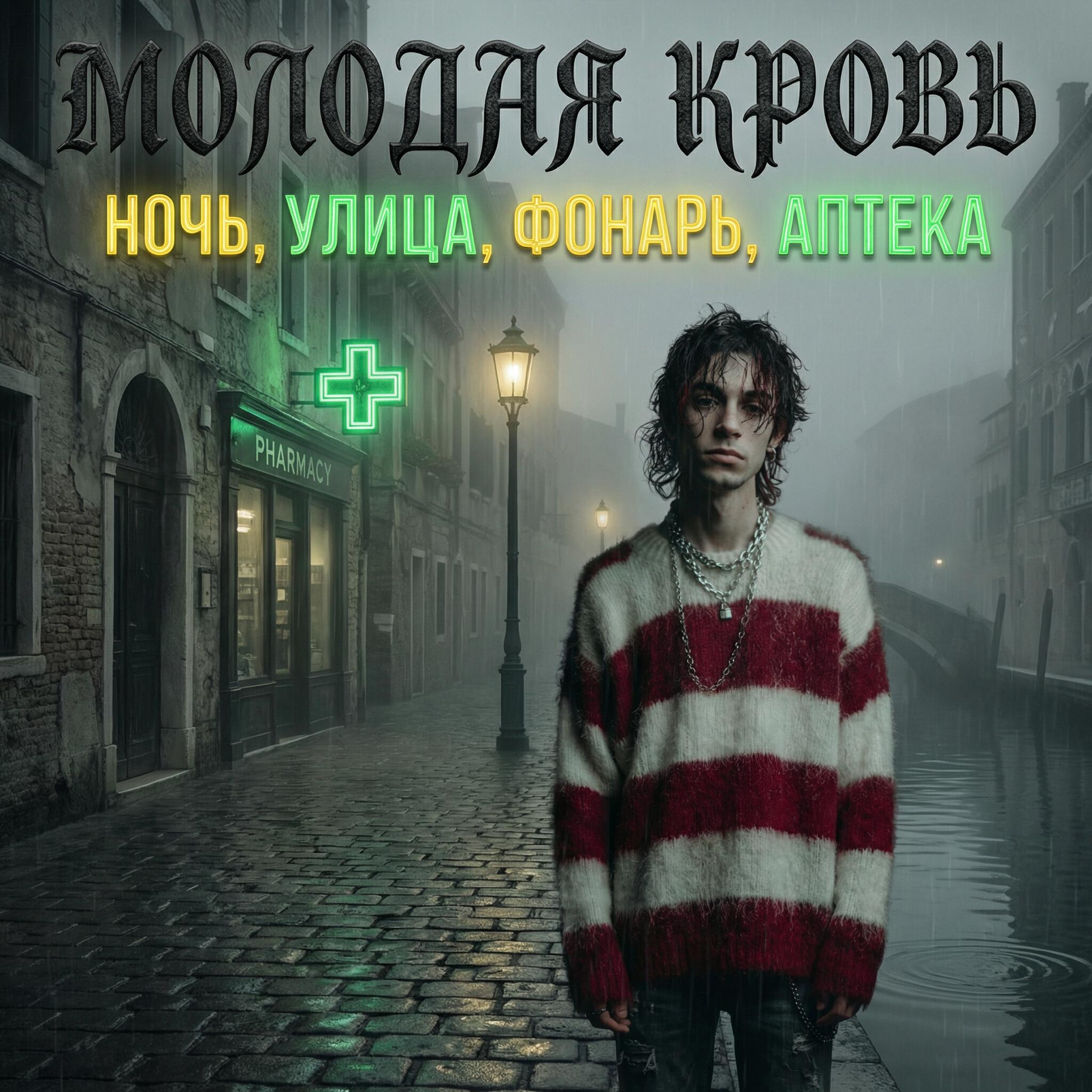 Релиз Ночь, улица, фонарь, аптека