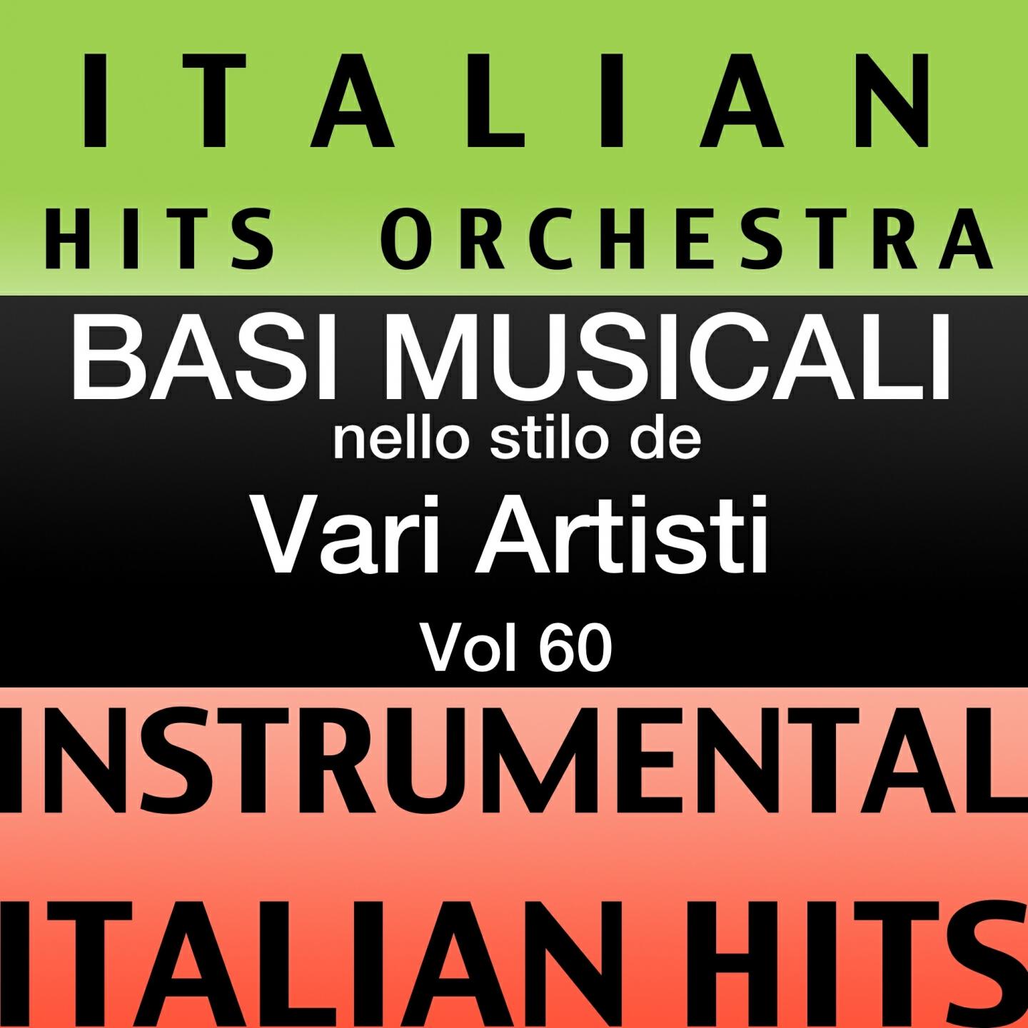 Релиз Basi musicale nello stilo dei vari artisti (instrumental karaoke tracks) Vol. 60