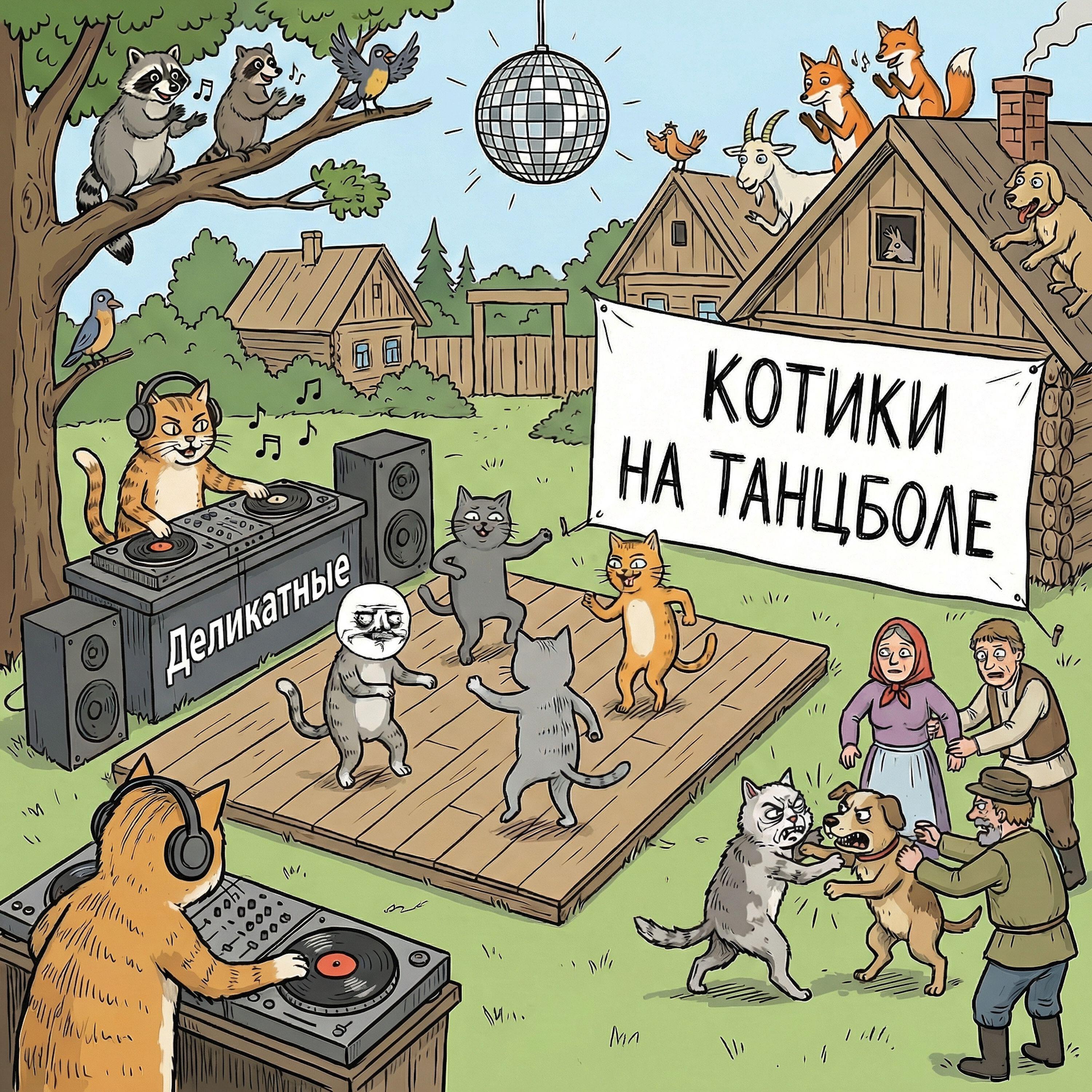 Релиз Котики на танцболе