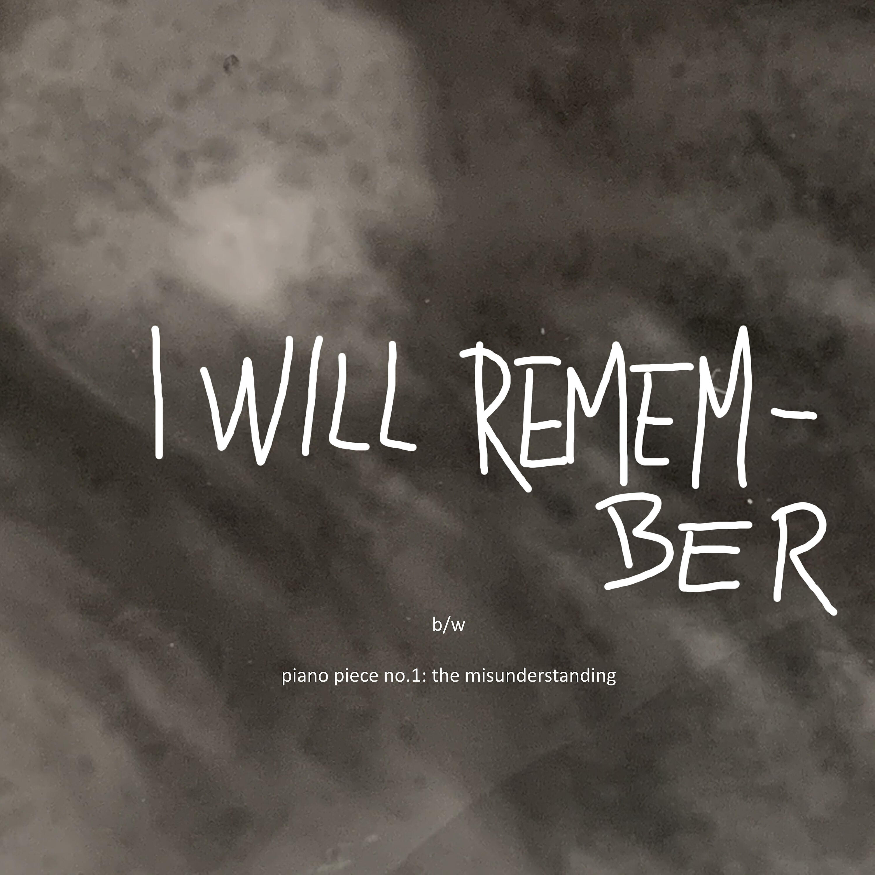 Релиз I Will Remember