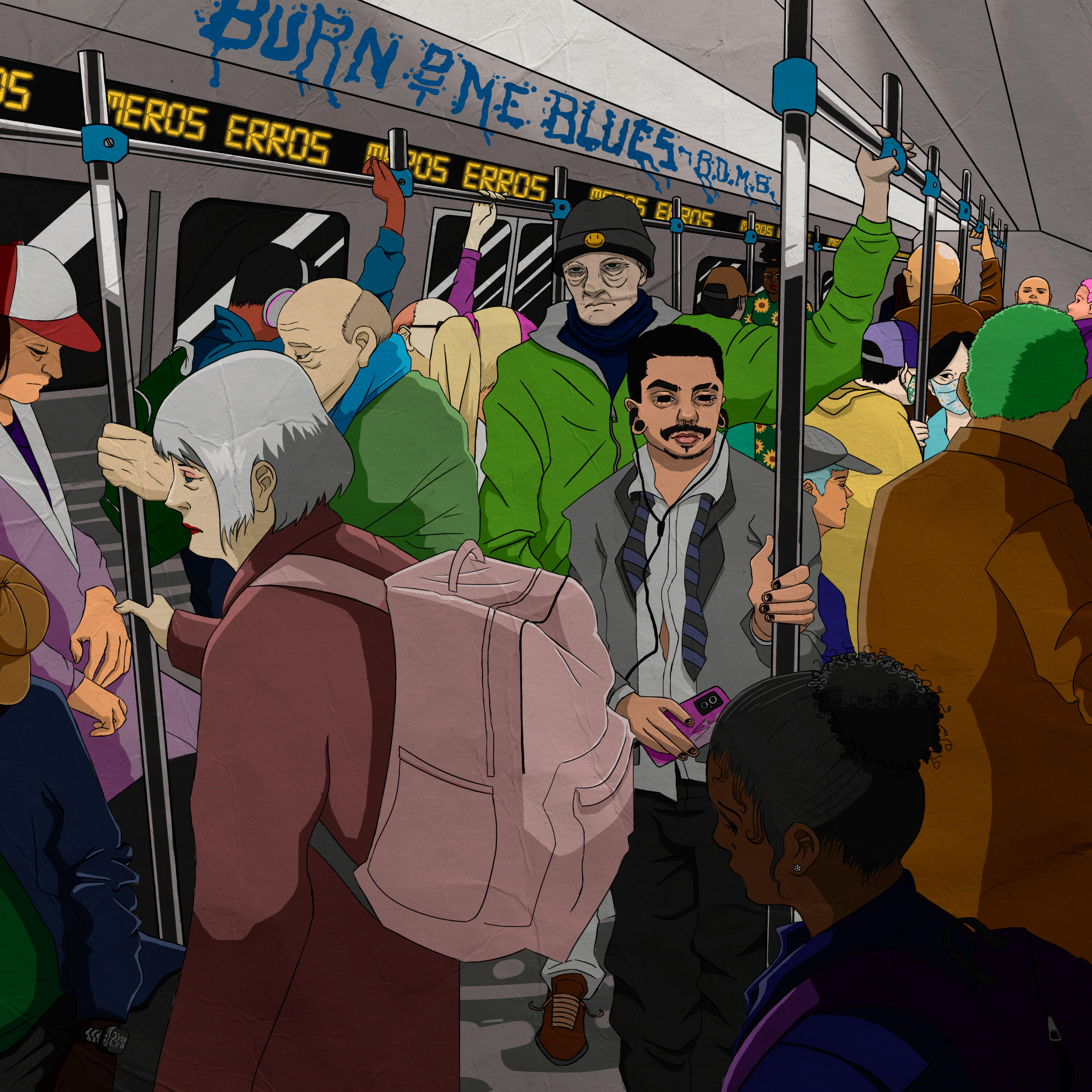 Релиз Burn Out Me Blues B.O.M.B.