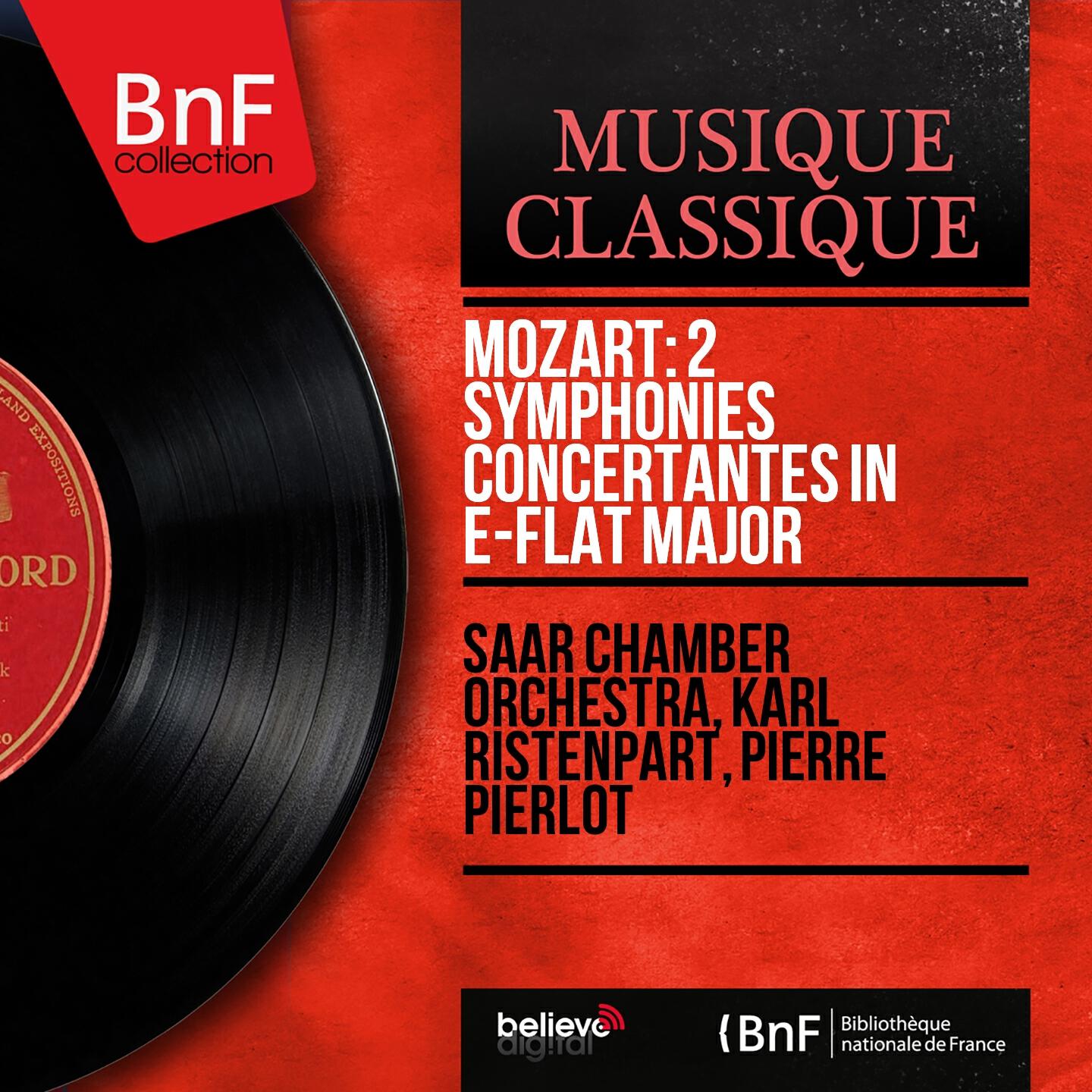 Релиз Mozart: 2 Symphonies concertantes in E-Flat Major (Mono Version)