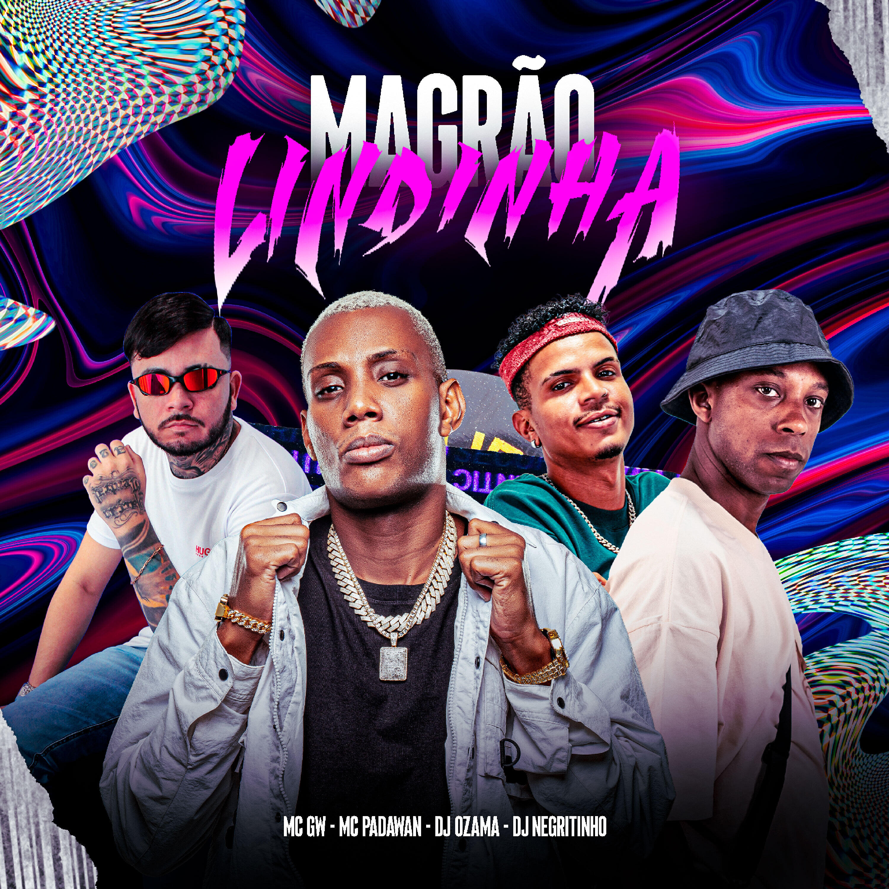 Скачать песню DJ OZAMA, DJ Negritinho, Mc GW, MC Padawan - Magrão Lindinha бесплатно в MP3 для Android и iOS