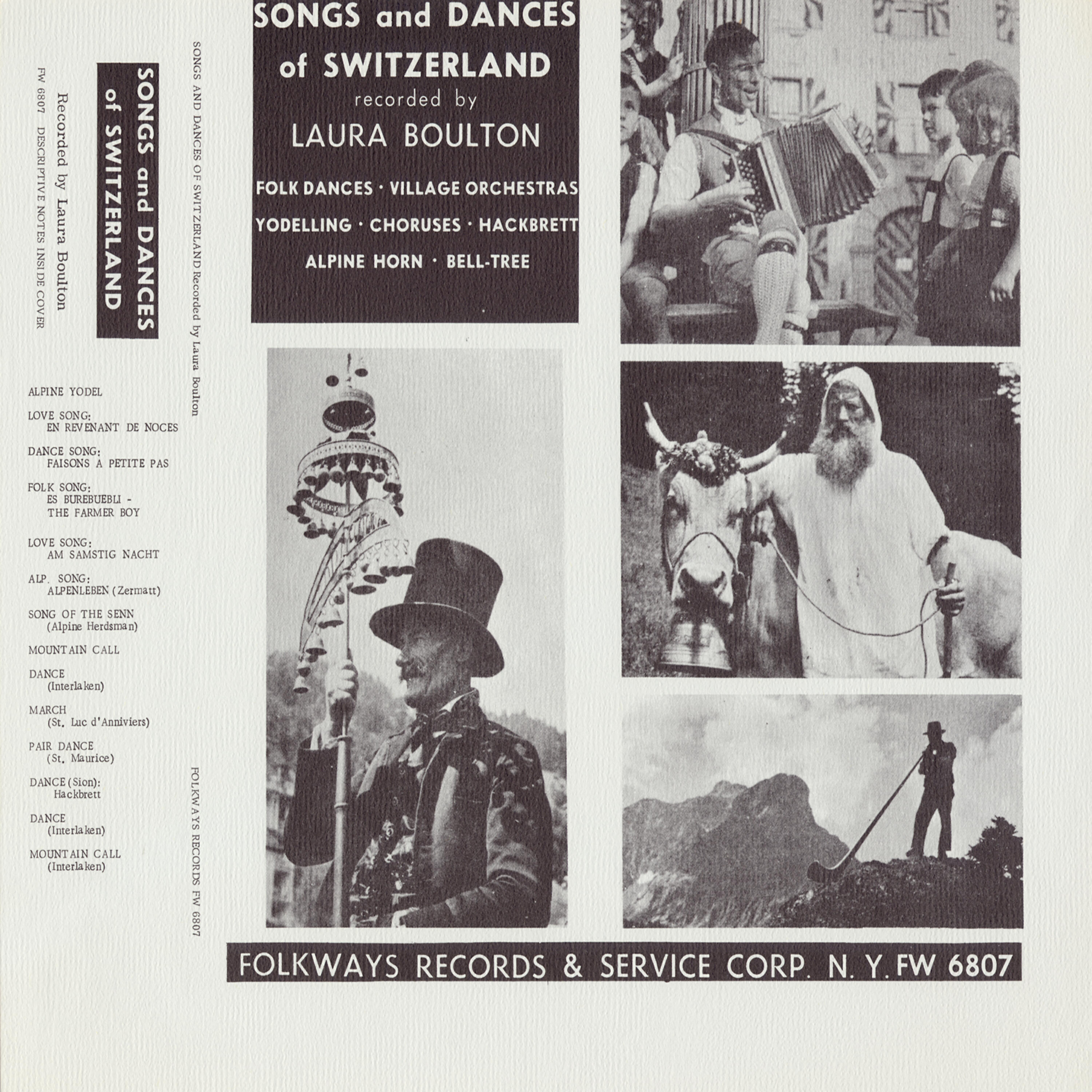 Релиз Songs and Dances of Switzerland