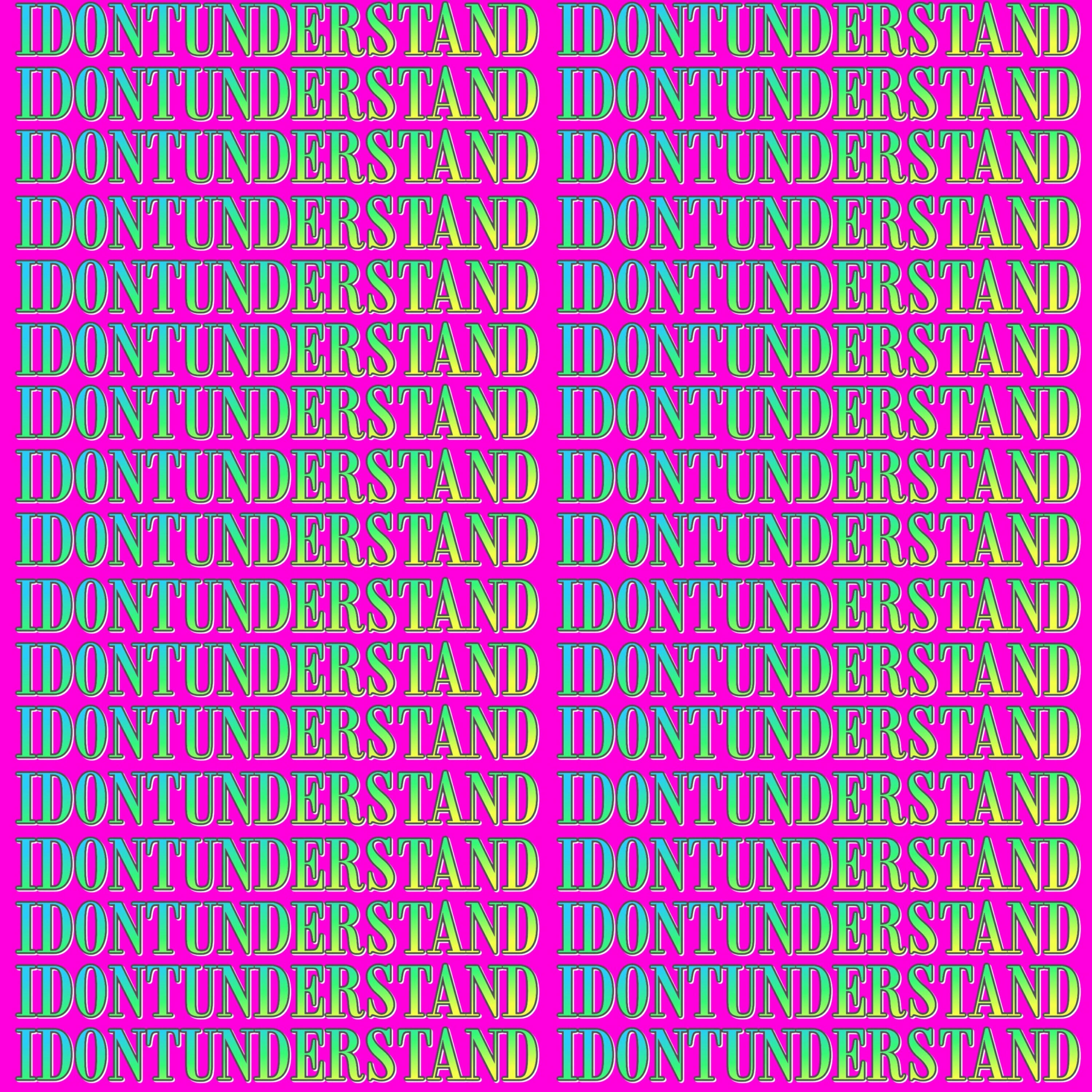 Релиз IDONTUNDERSTAND (with David Archuleta)