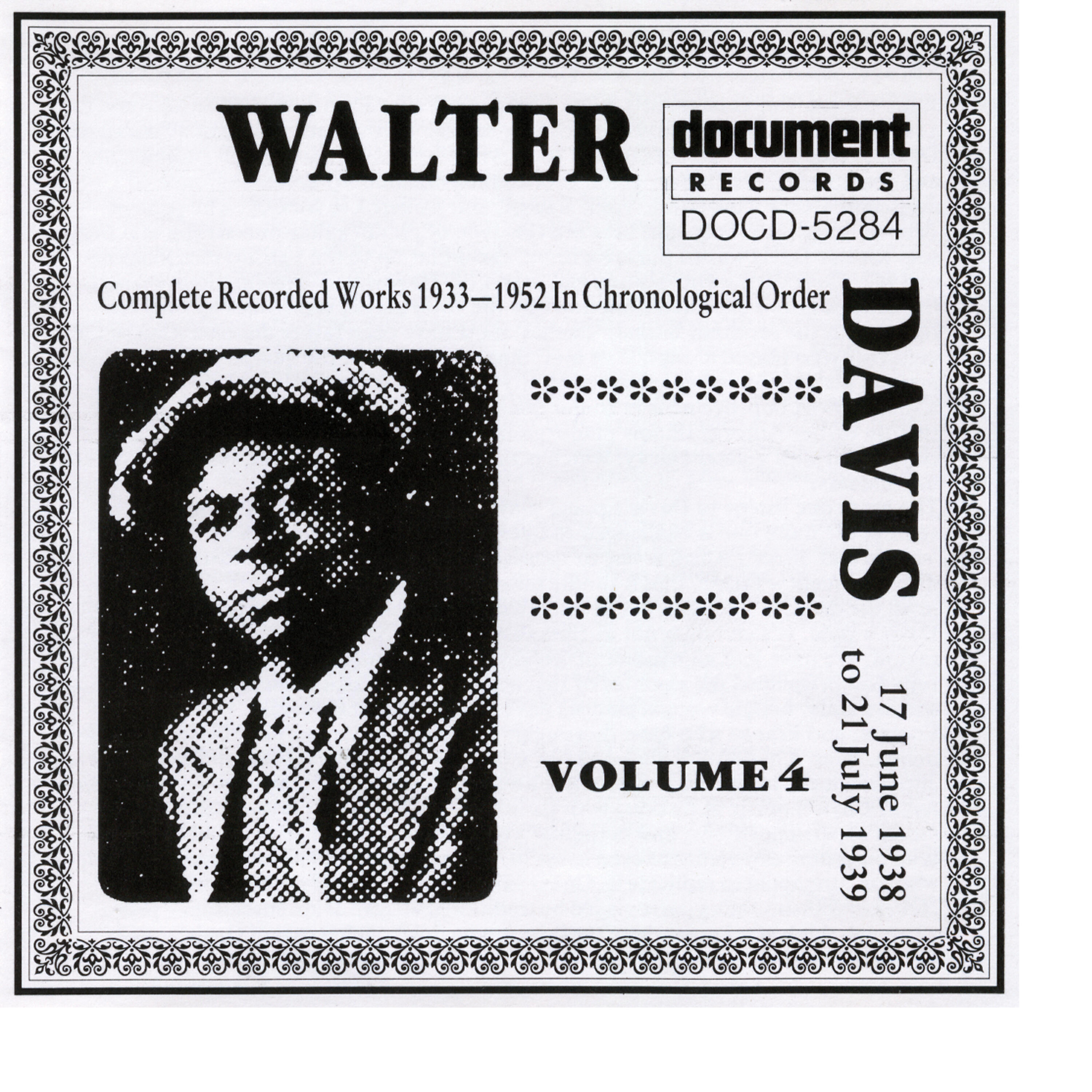 Релиз Walter Davis Vol. 4  1938-1939