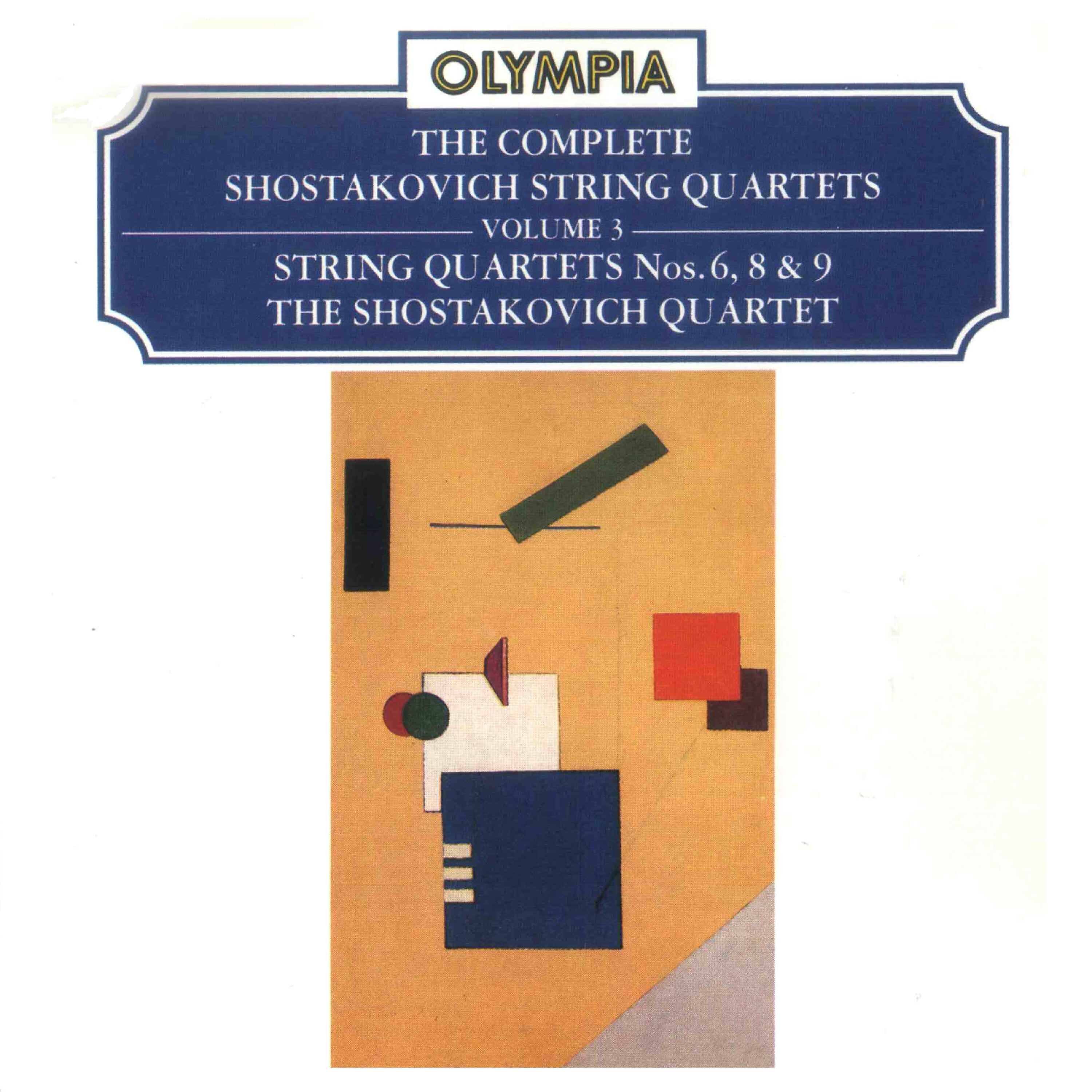 Релиз Shostakovich: Complete String Quartets, Vol. 3