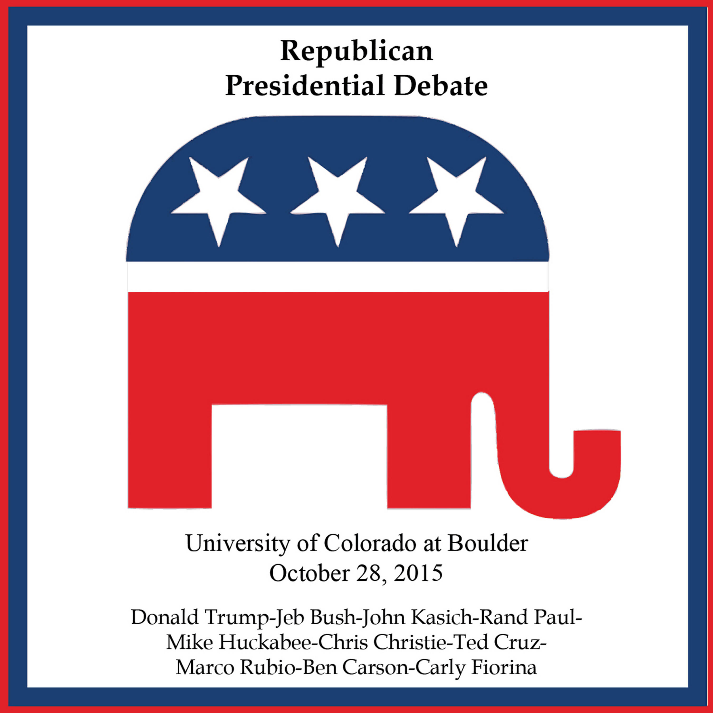 Релиз Republic Presidential Debate #3 - University of Colorado at Boulder, October 28, 2015
