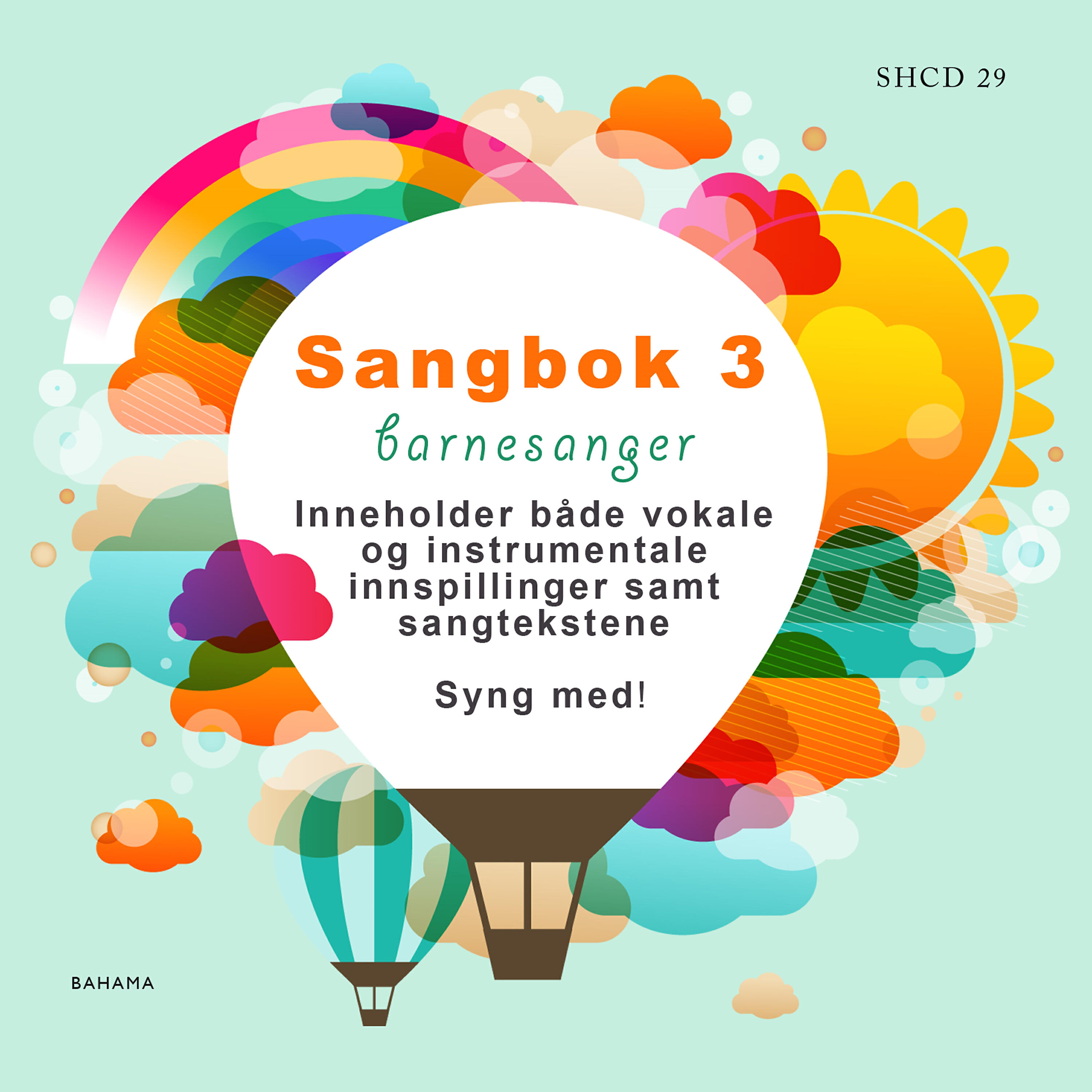 Релиз Barnesanger med Sangteksthefte 3