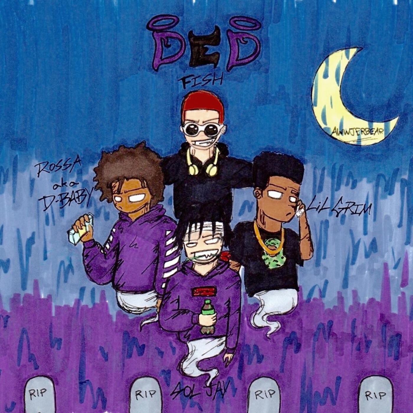 Релиз Ded (feat. rossa & lil grim)