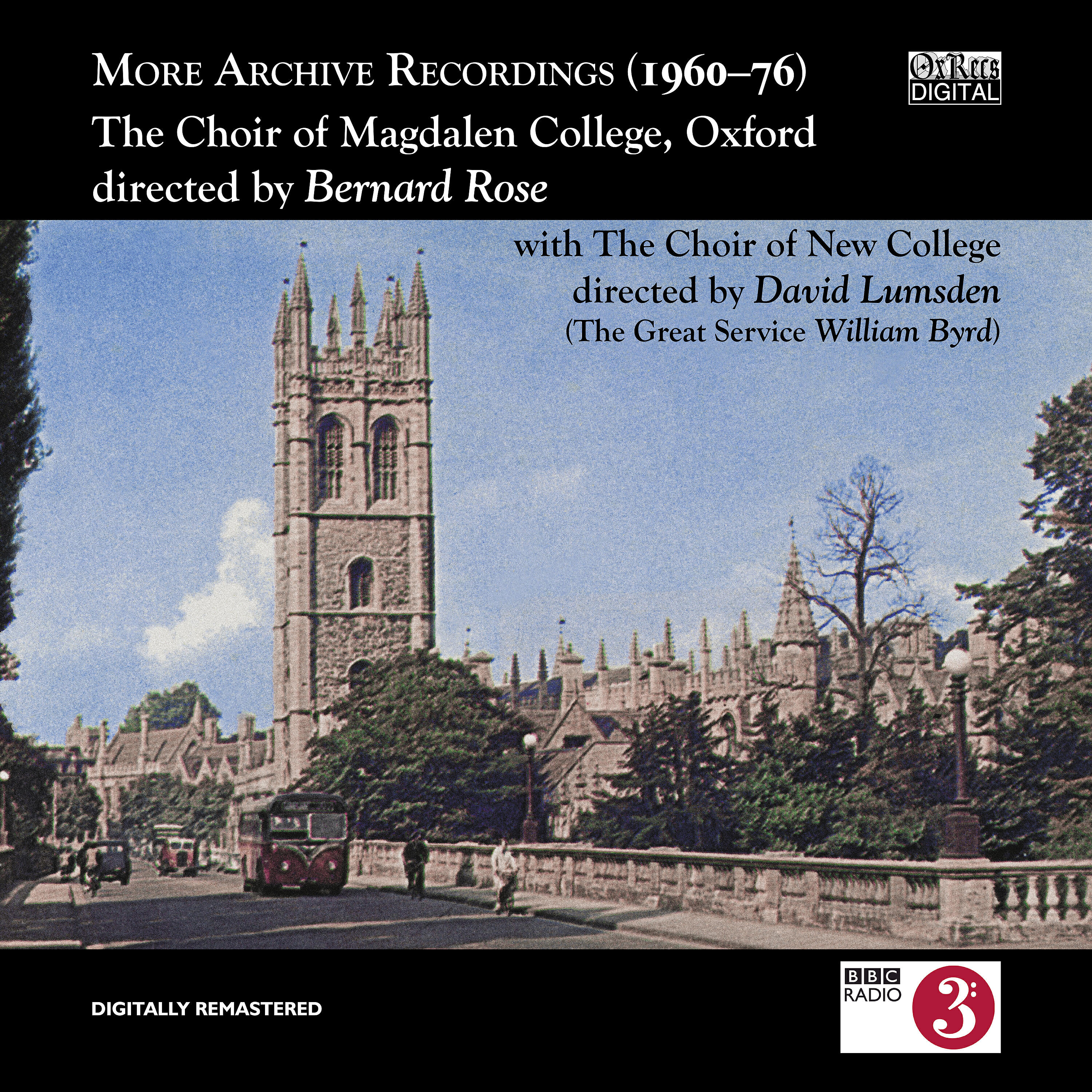 Релиз More Archive Recordings (1960-76). The Choir of Magdalen College Oxford directed by Bernard Rose