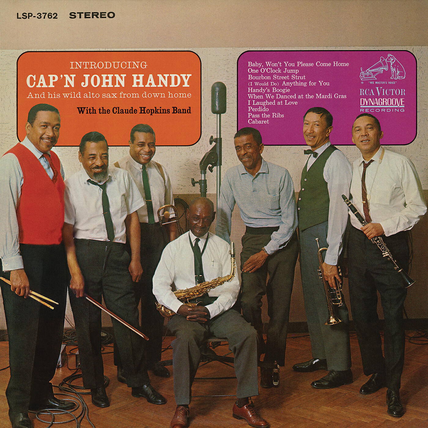 Постер альбома Introducing Cap'n John Handy and His Wild Sax From Down Home