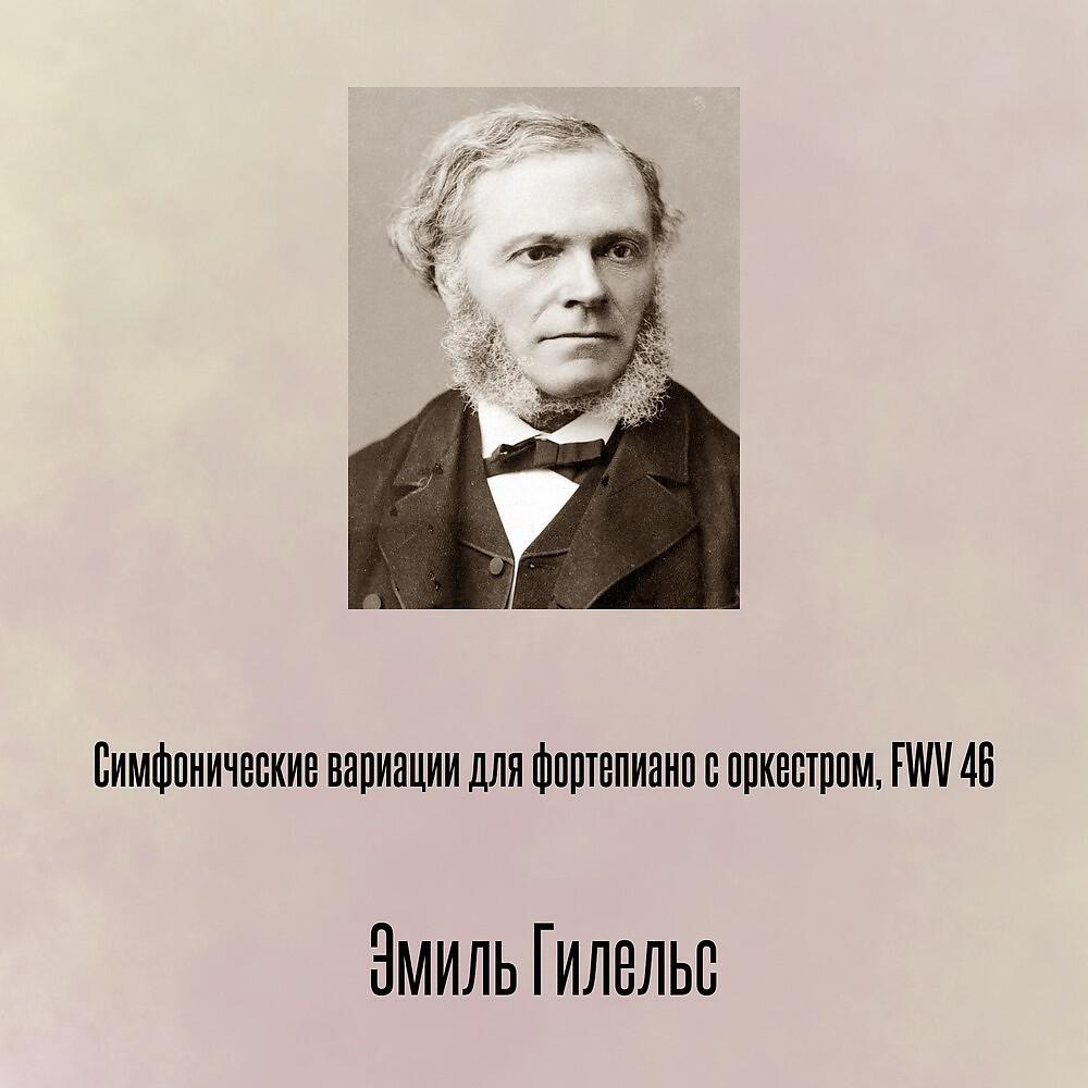 Постер альбома Симфонические вариации для фортепиано с оркестром, FWV 46