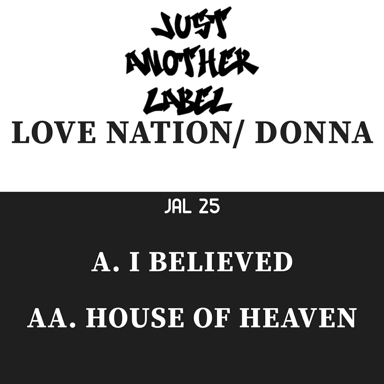 Релиз I Believed / House of Heaven