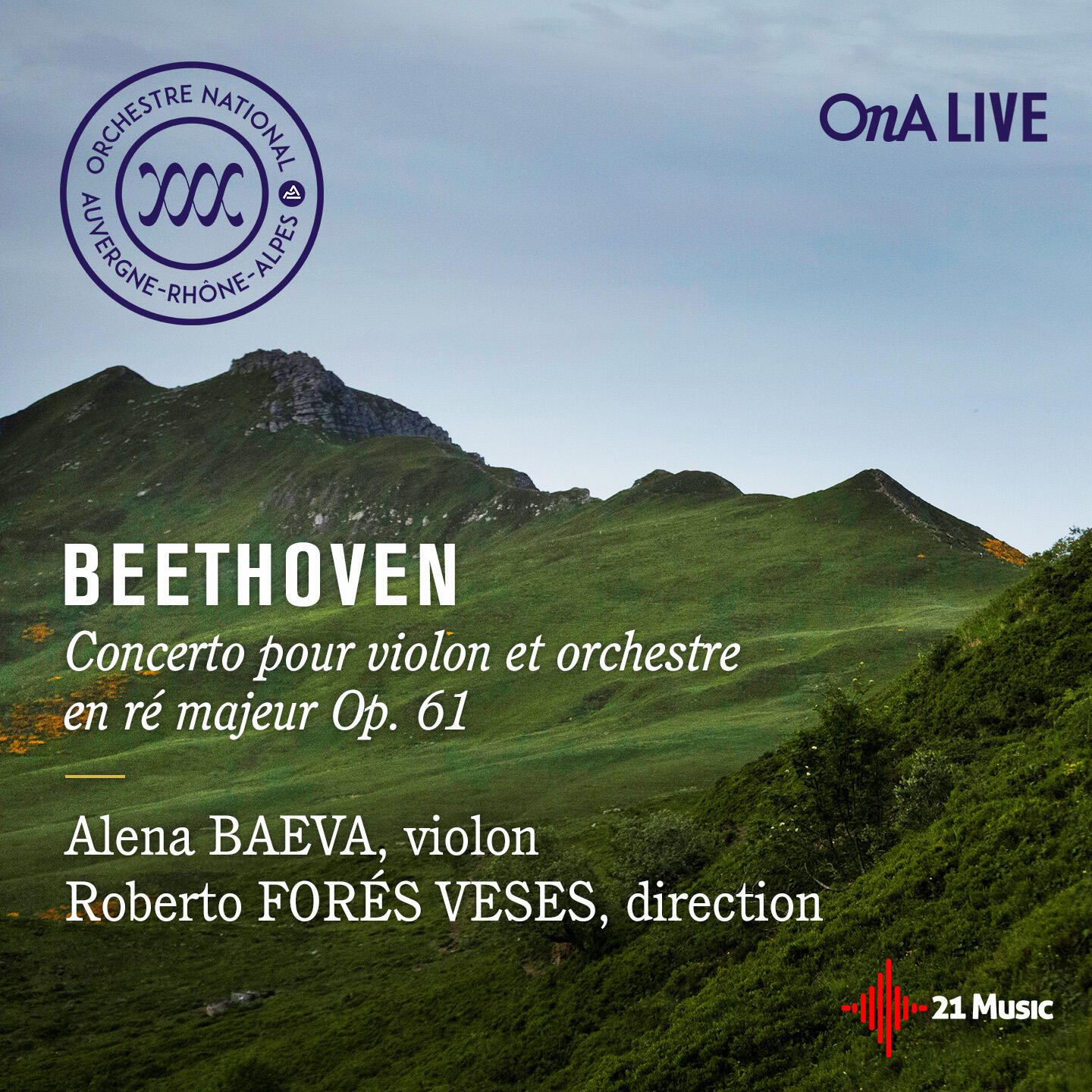 Релиз Beethoven: Concerto pour violon et orchestre en Ré majeur, Op. 61
