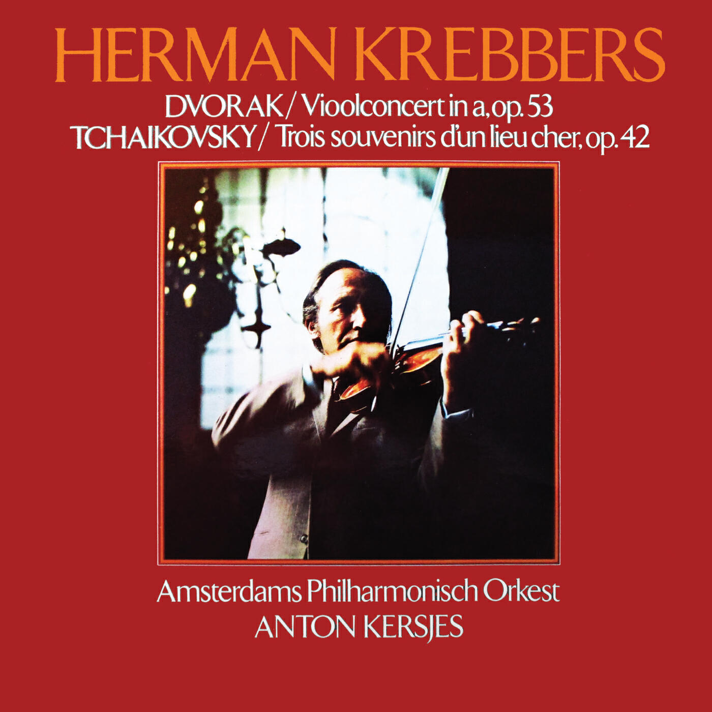 Релиз Bruch: Violin Concerto No. 1; Dvorak: Violin Concerto; Tchaikovsky: Souvenir d'un lieu cher (Herman Krebbers Edition, Vol. 11)