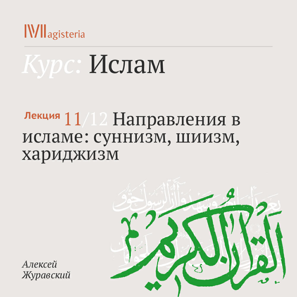 Книга "Направления в исламе: суннизм, шиизм, хариджизм"