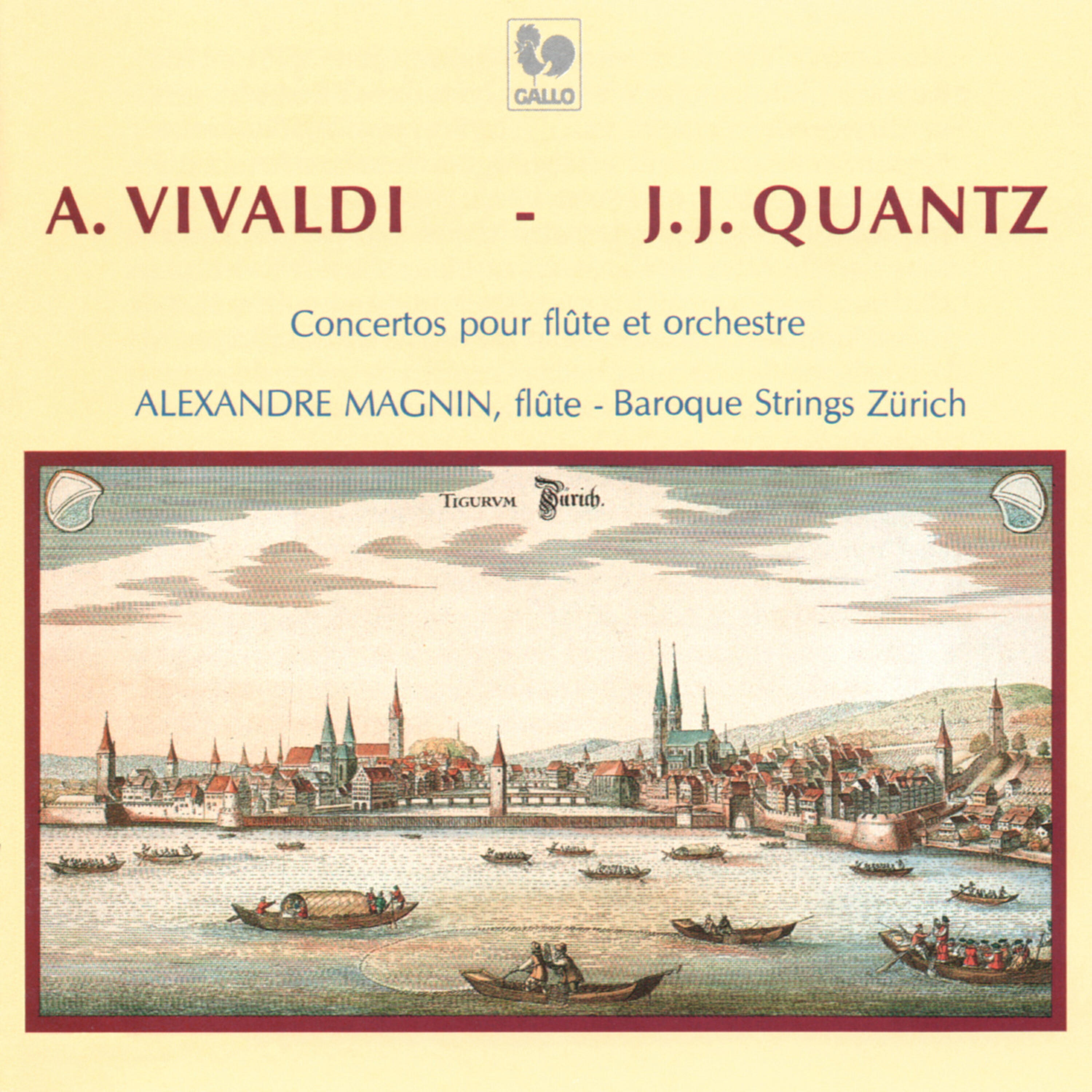 Релиз Vivaldi: Flute Concerto Op. 10, No. 3, RV 428, "Il gardellino" & Op. 10, No. 2, RV 439, "La notte" - Quantz: Flute Concerto in G Major, QV 5:174