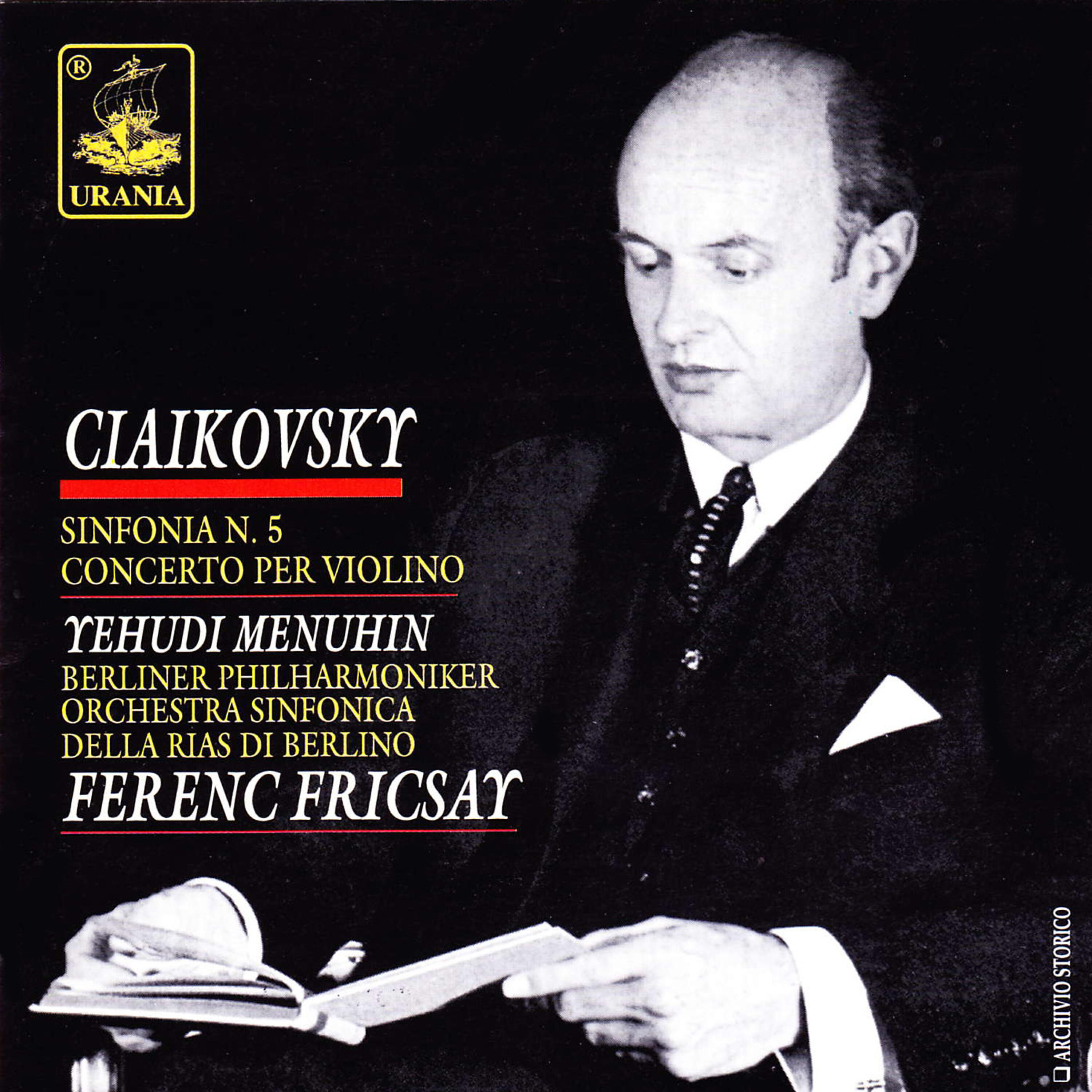 Релиз Tchaikovsky: Symphony No. 5 & Violin Concerto Op. 35