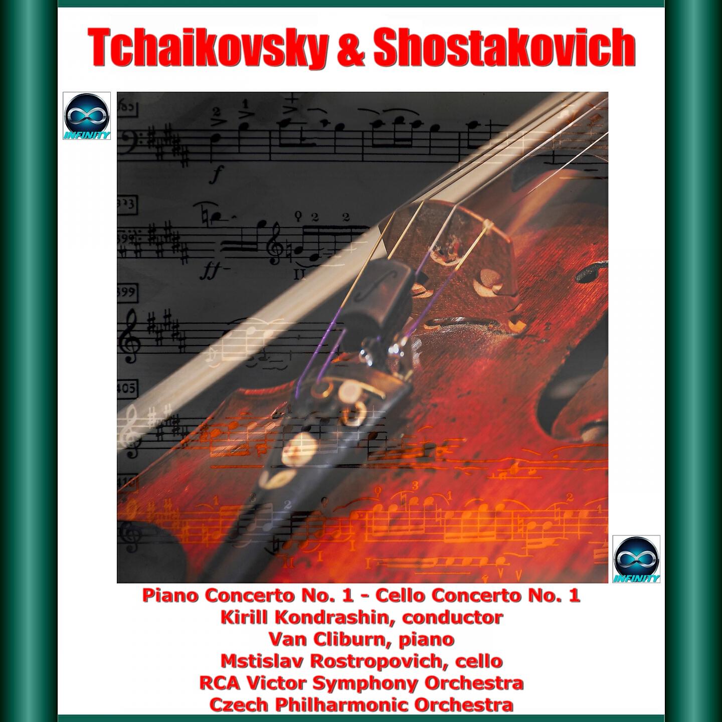 Релиз Tchaikovsky & Shostakovich: Piano Concerto No. 1 - Cello Concerto No. 1