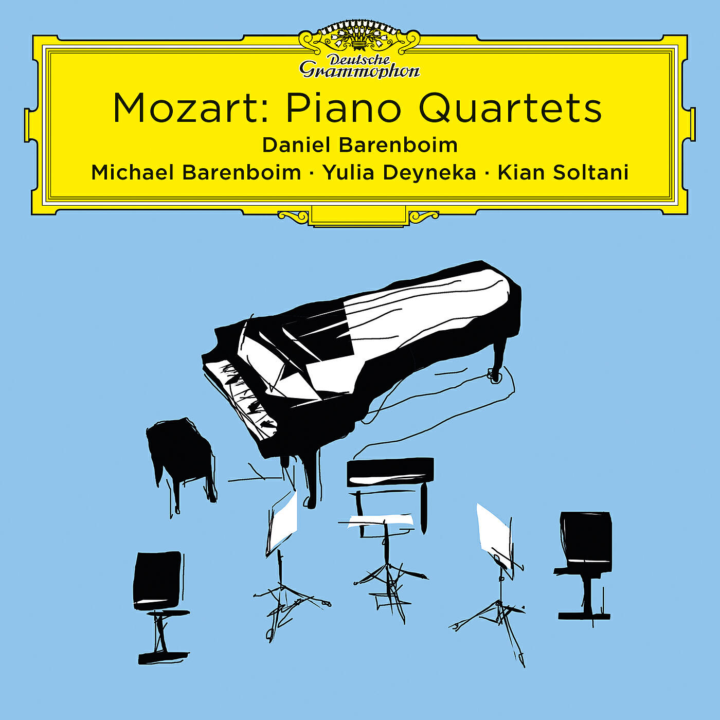 Релиз Mozart: Piano Quartets