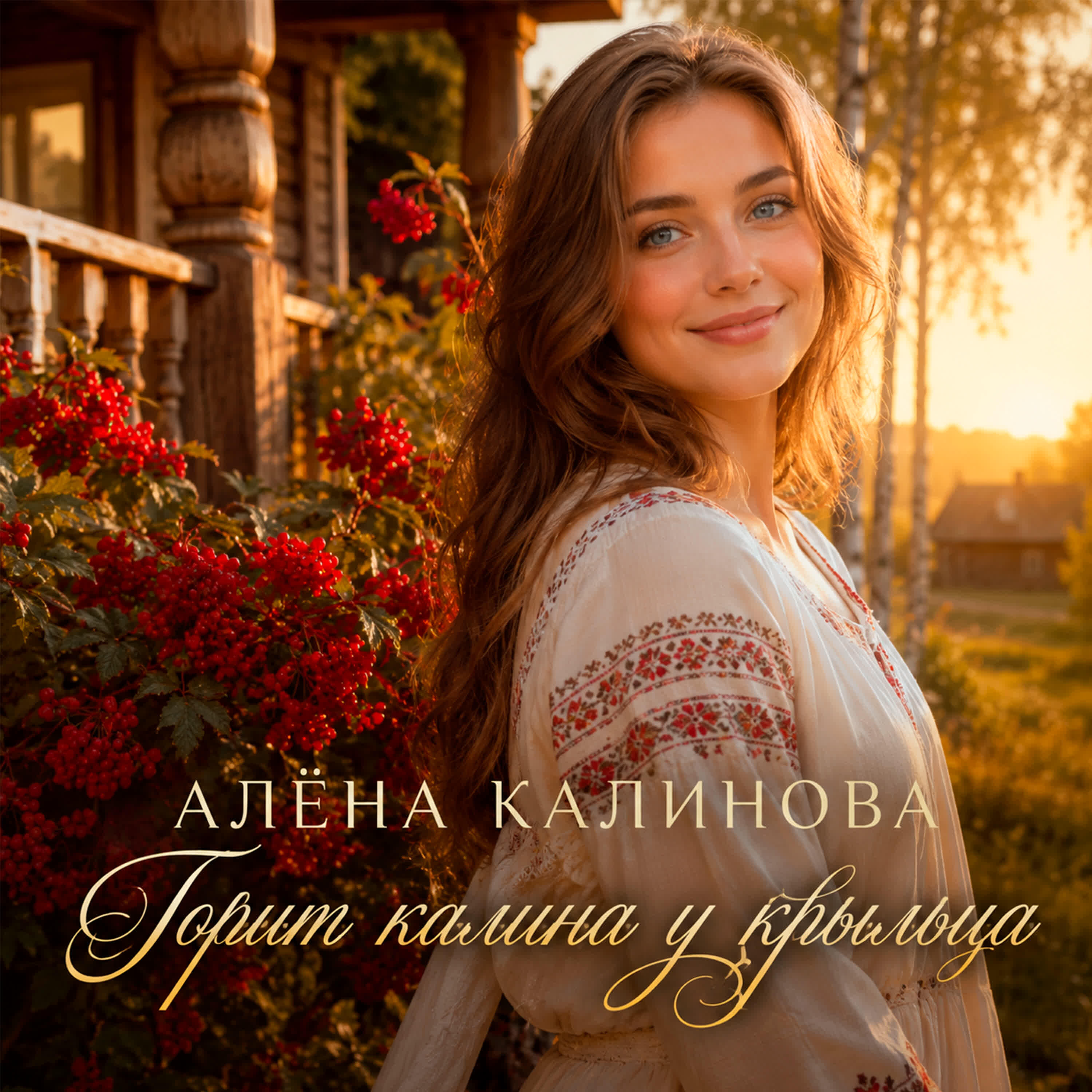Релиз Горит калина у крыльца