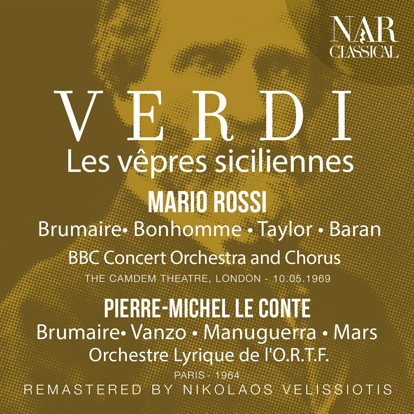 Релиз Verdi: Les vêpres siciliennes