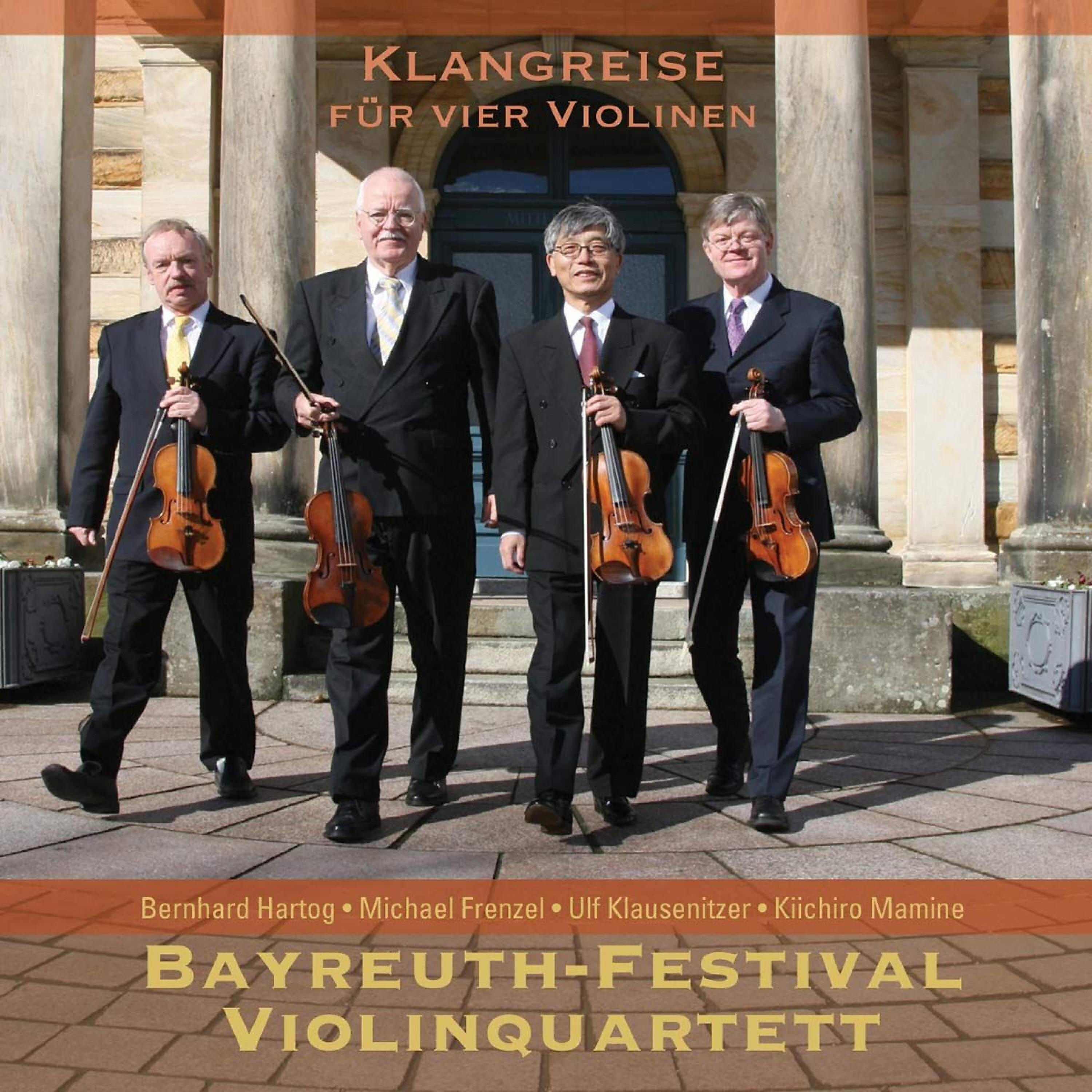 Релиз Telemann, Mozart, Kirchner, Dancla, Lachner, Kupkovič & Bacewicz: Klangreise Für Vier Violinen