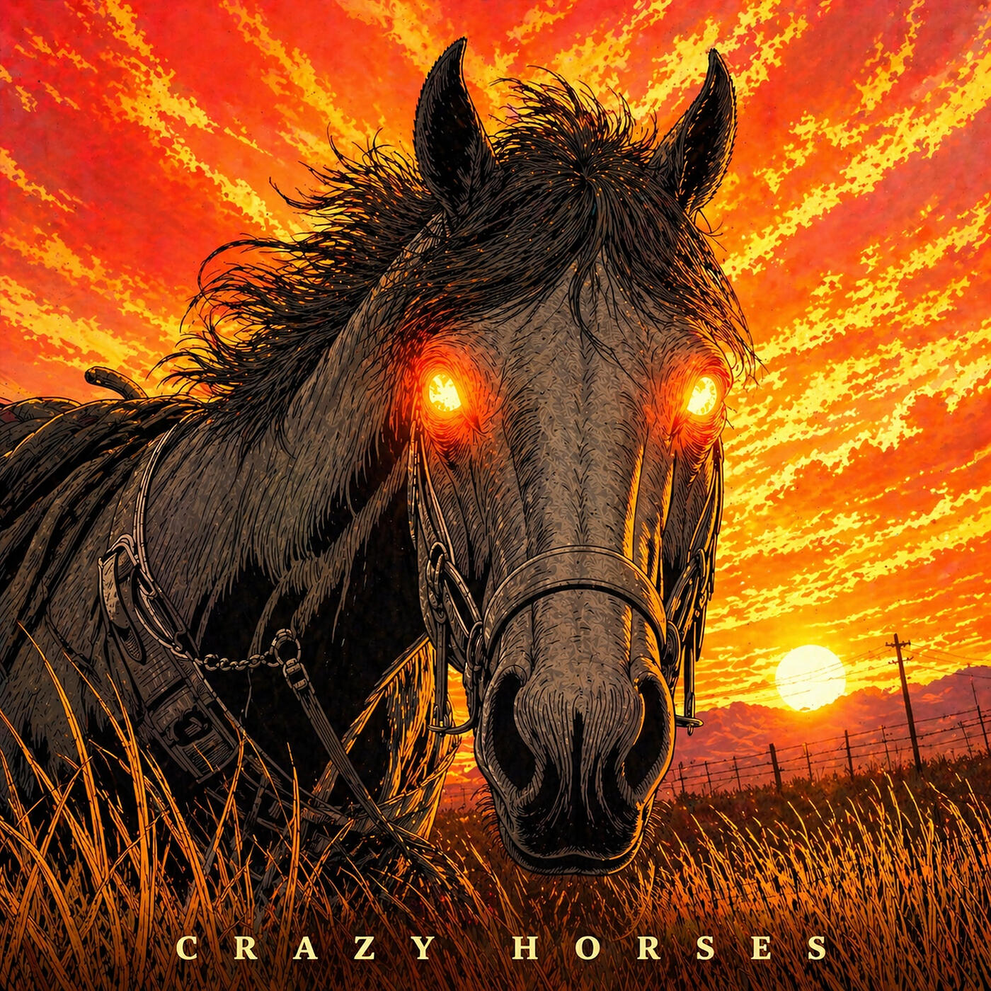 Релиз Crazy Horses